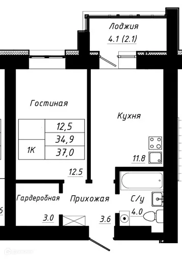 Фото квартиры в ЖК ПРАЙМ