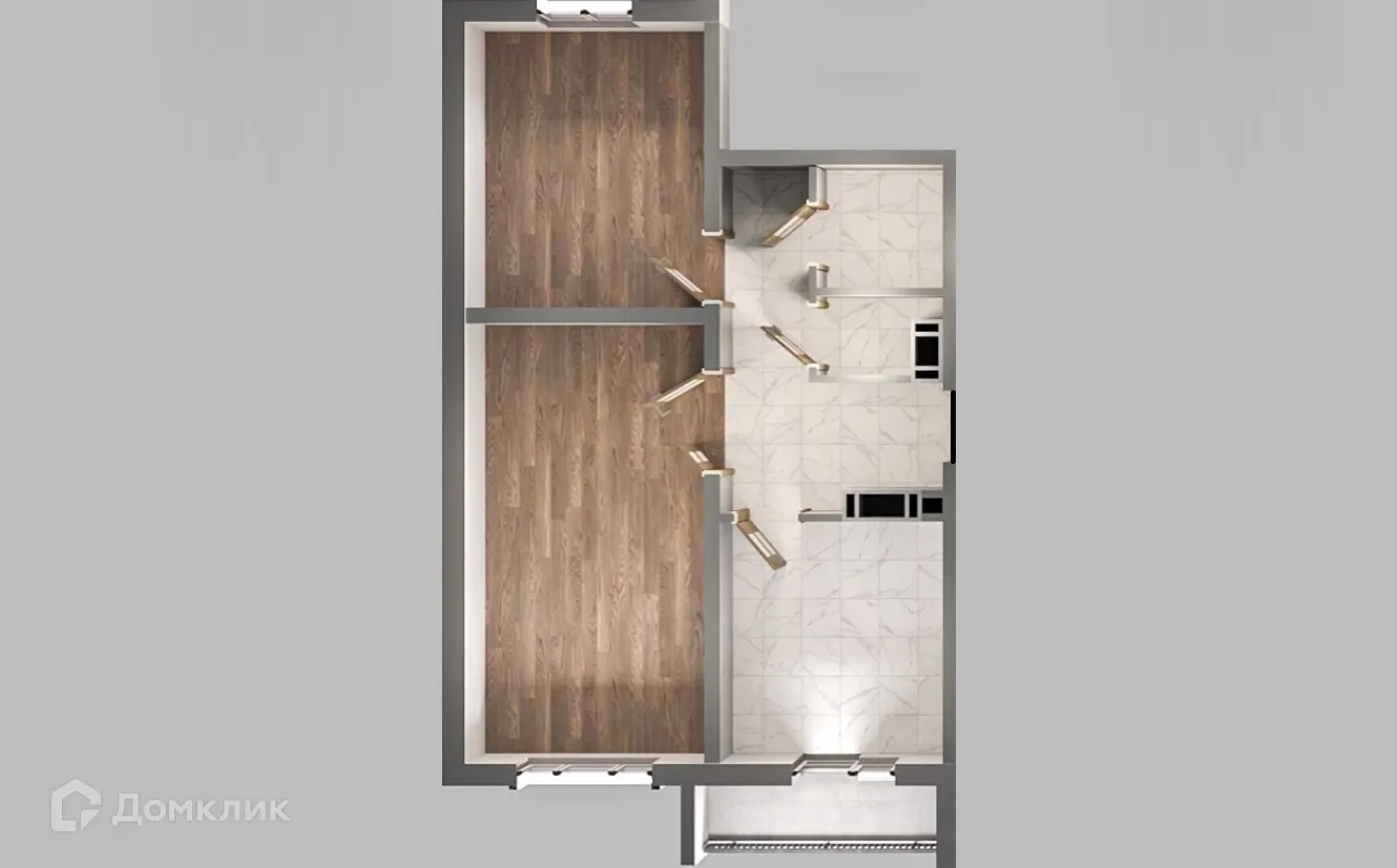 Фото квартиры в ЖК Бабаевского