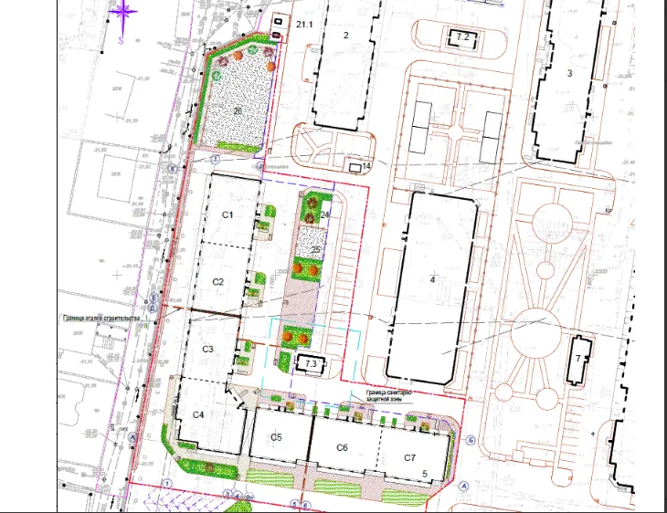 ЖК Лазурный ход строительства