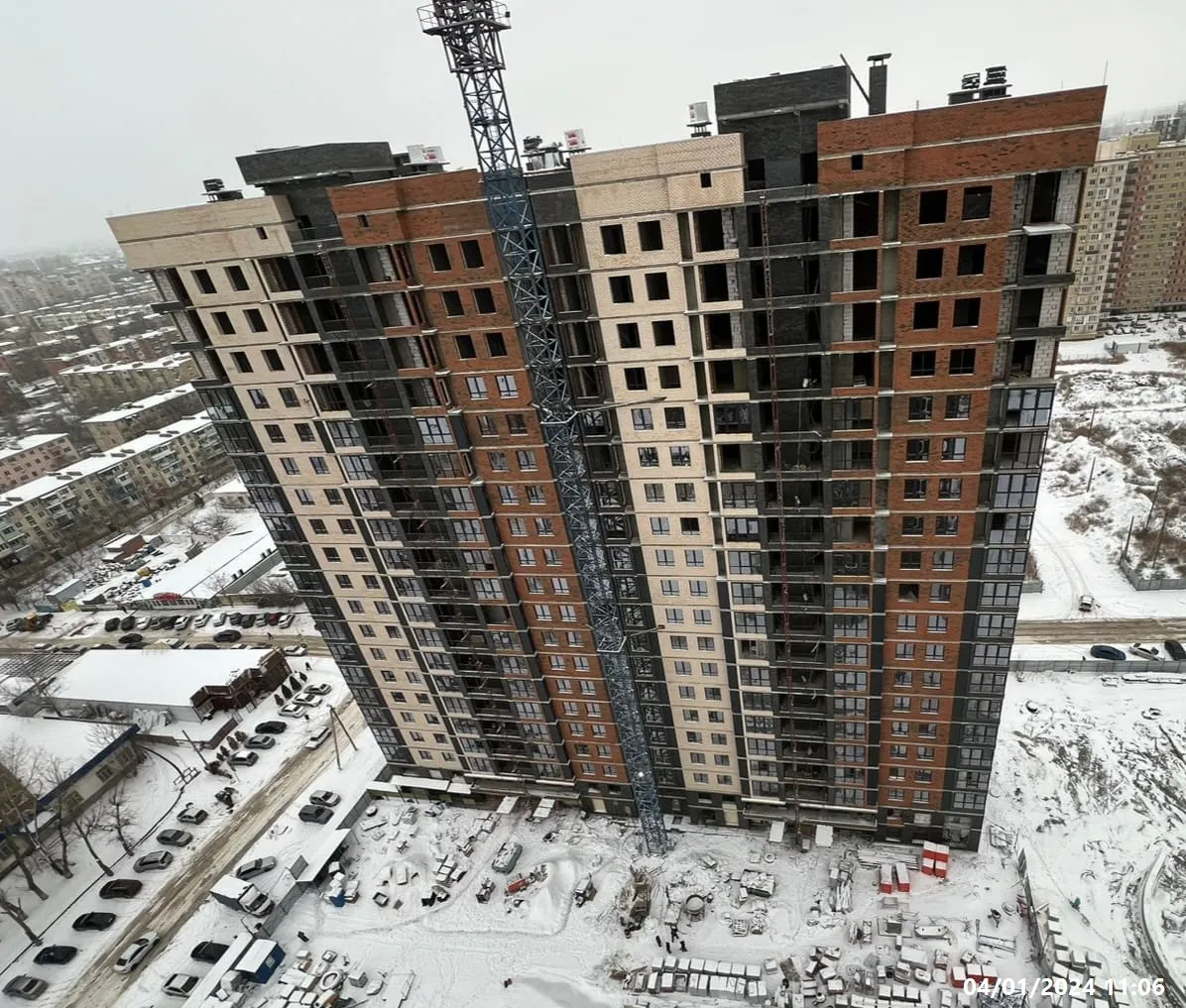 ЖК Центральный ход строительства