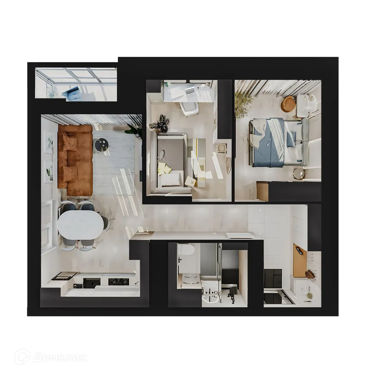 Фото квартиры в ЖК Кислород