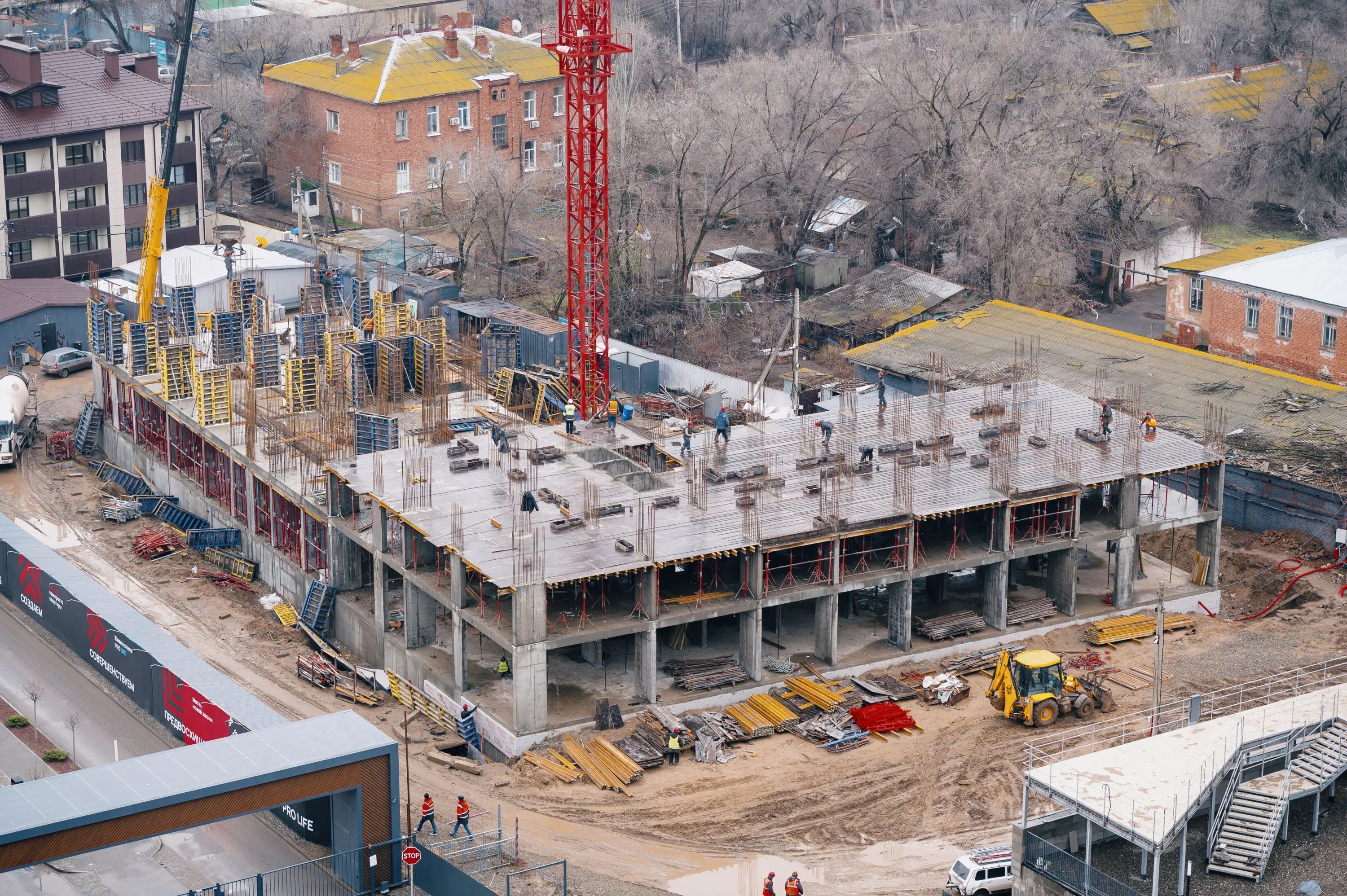 ЖК "ПРОГРЕСС Приволжский затон" ход строительства