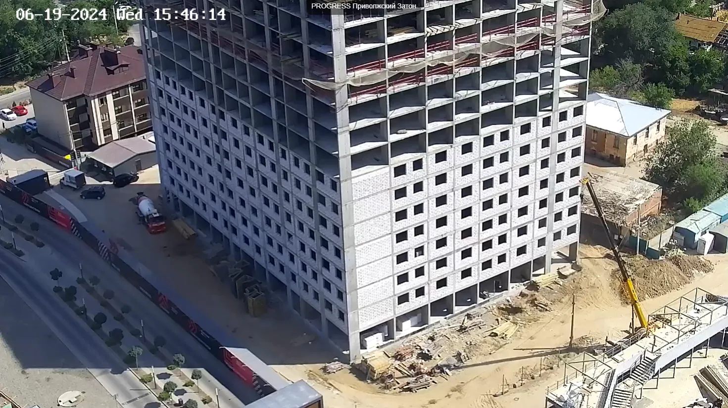 ЖК "ПРОГРЕСС Приволжский затон" ход строительства