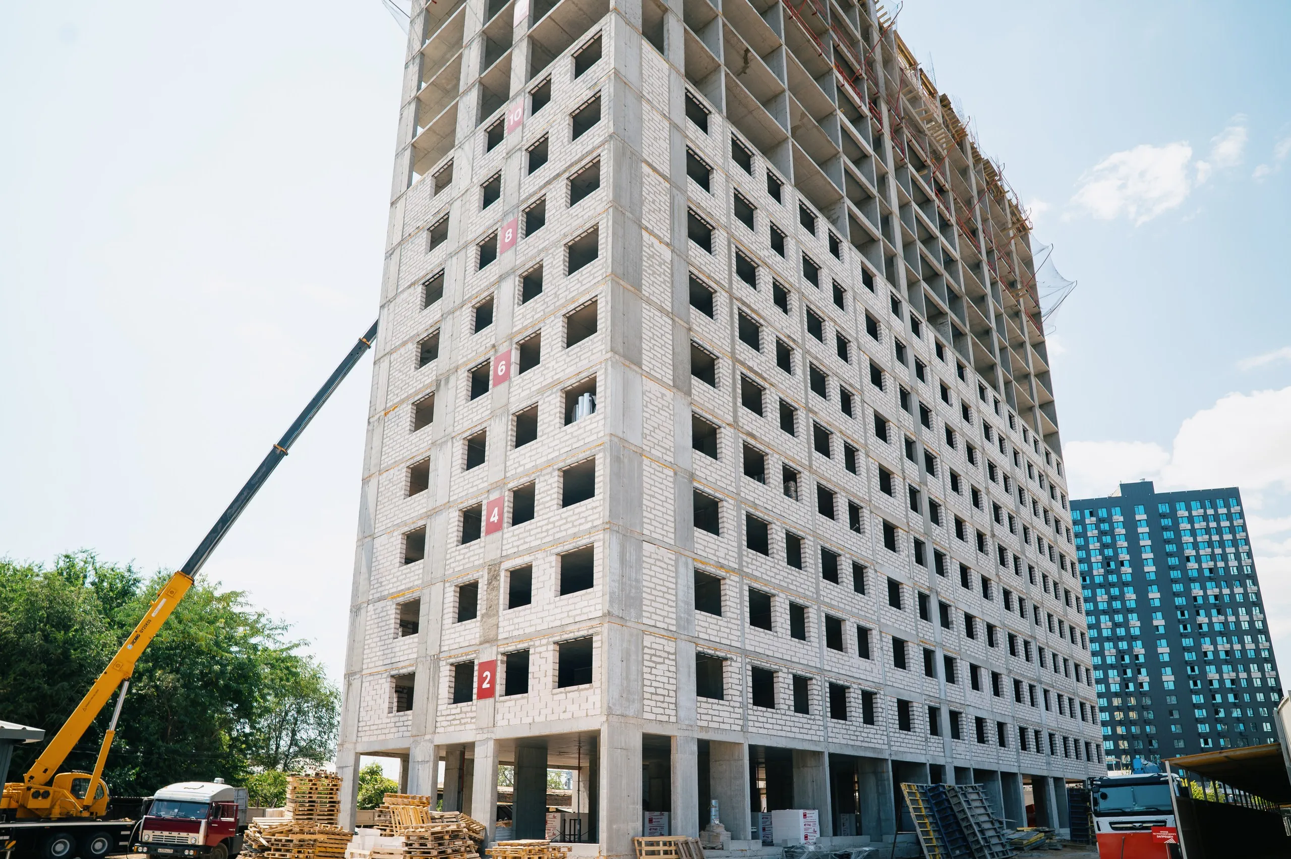 ЖК "ПРОГРЕСС Приволжский затон" ход строительства