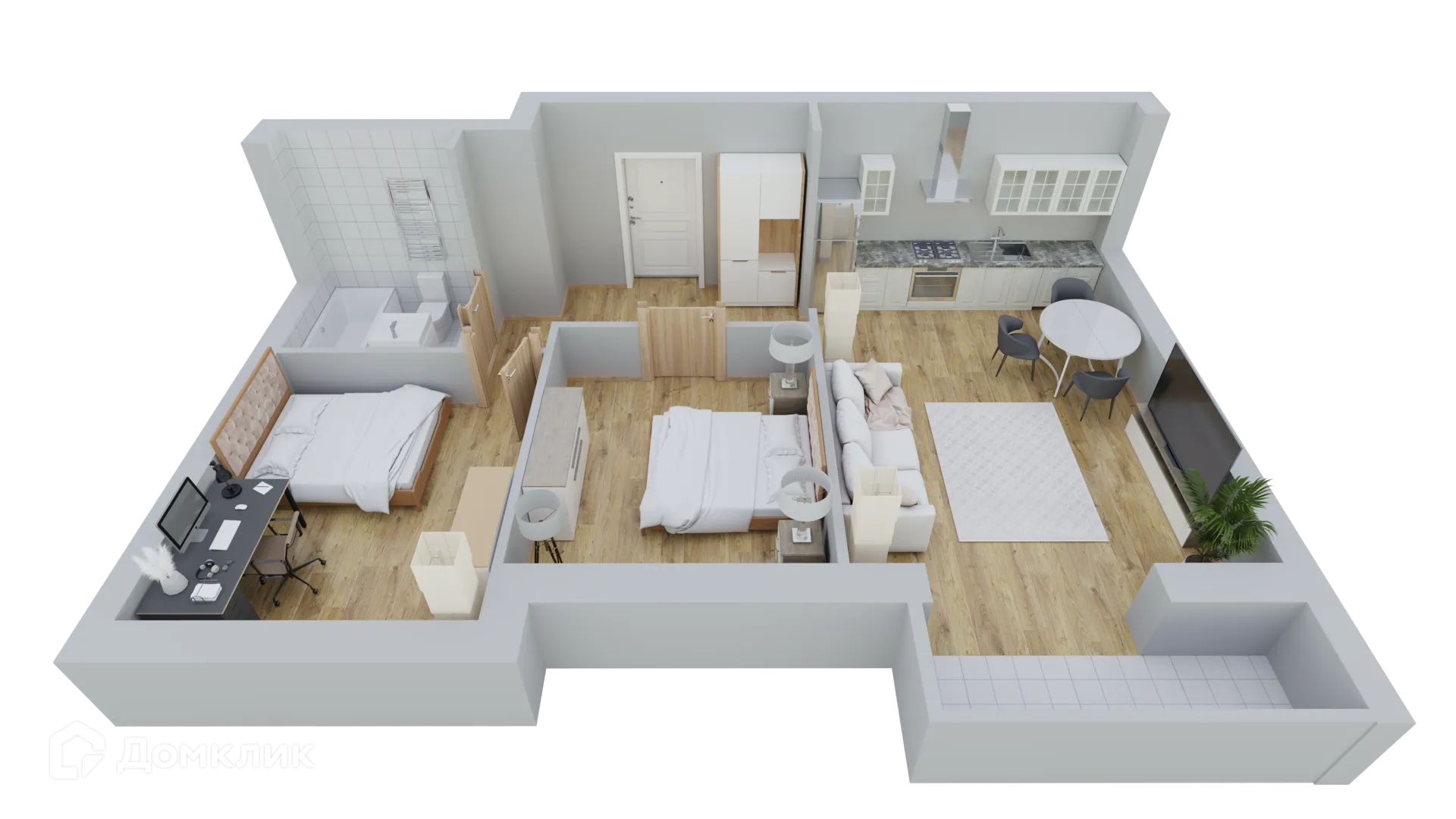 Фото квартиры в ЖК Солнечный Город