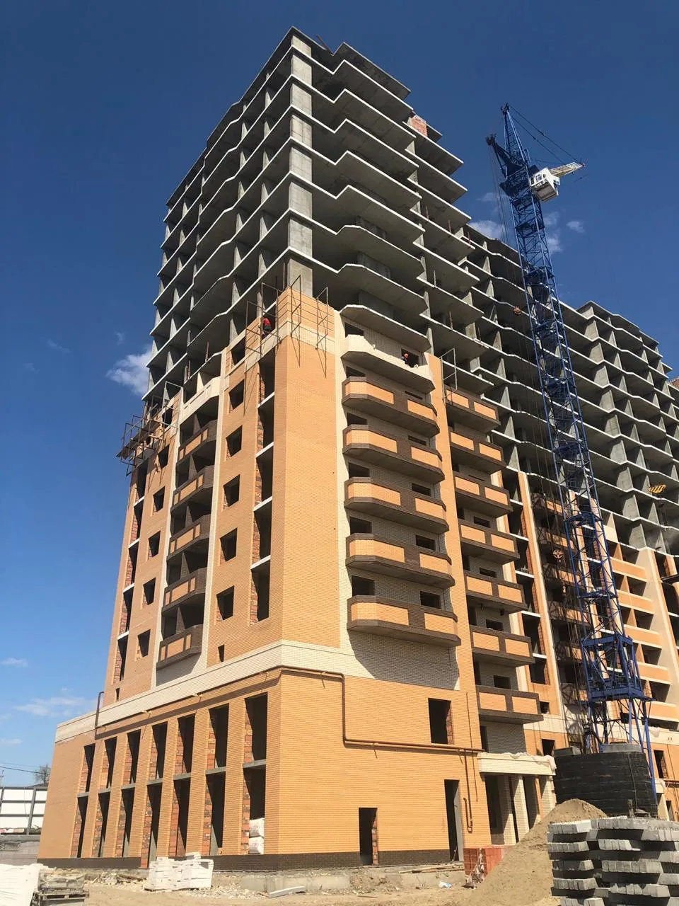 ЖК Клубный квартал "Лотос Парк" ход строительства