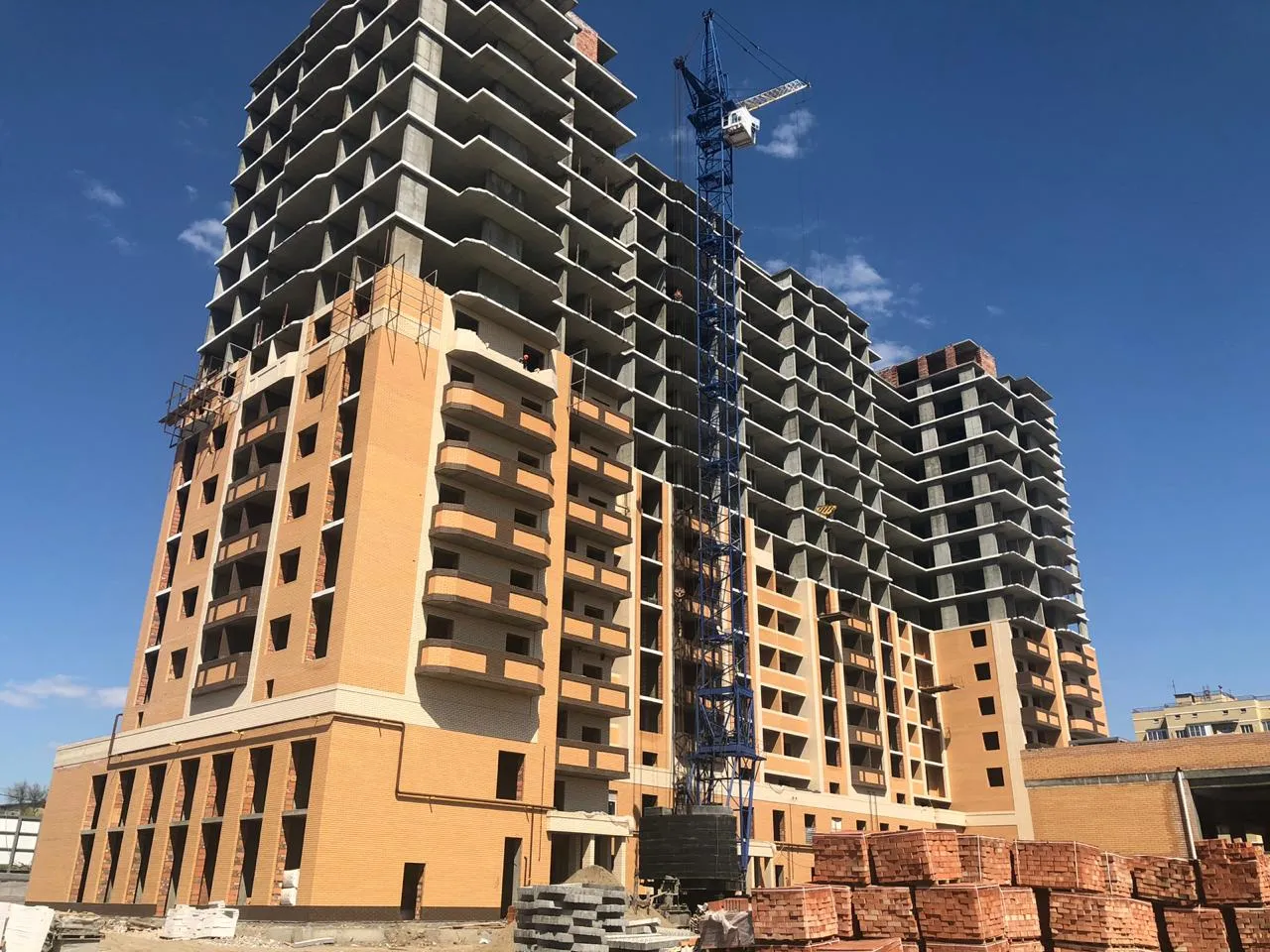 ЖК Клубный квартал "Лотос Парк" ход строительства