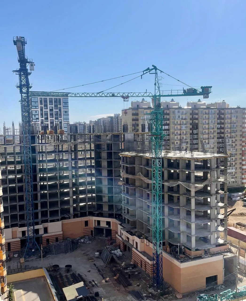 ЖК Клубный квартал "Лотос Парк" ход строительства