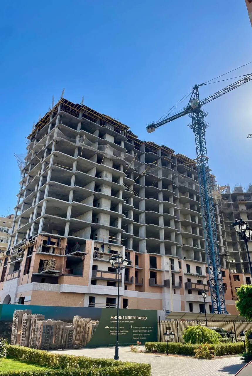 ЖК Клубный квартал "Лотос Парк" ход строительства