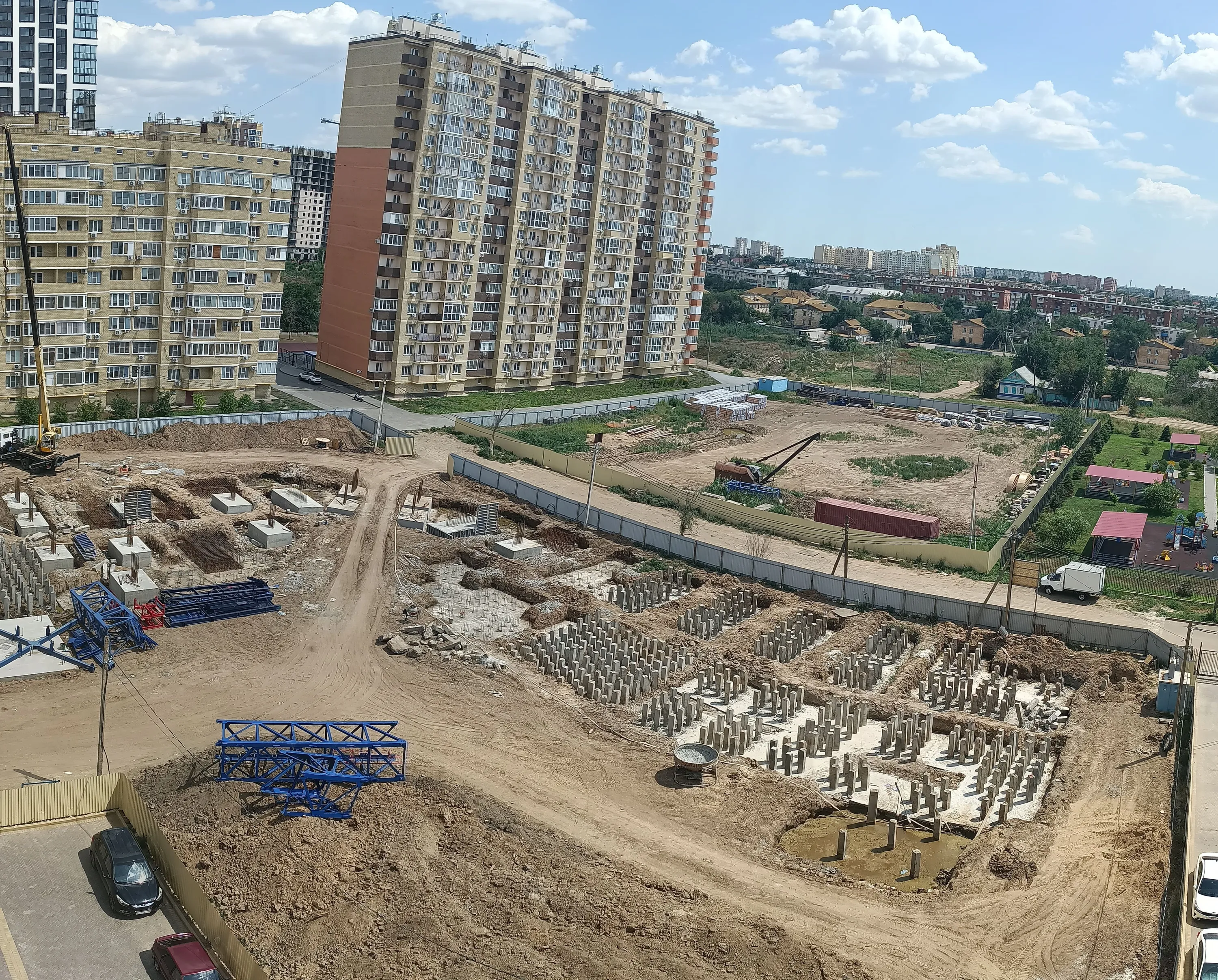 ЖК Клубный квартал "Лотос Парк" ход строительства