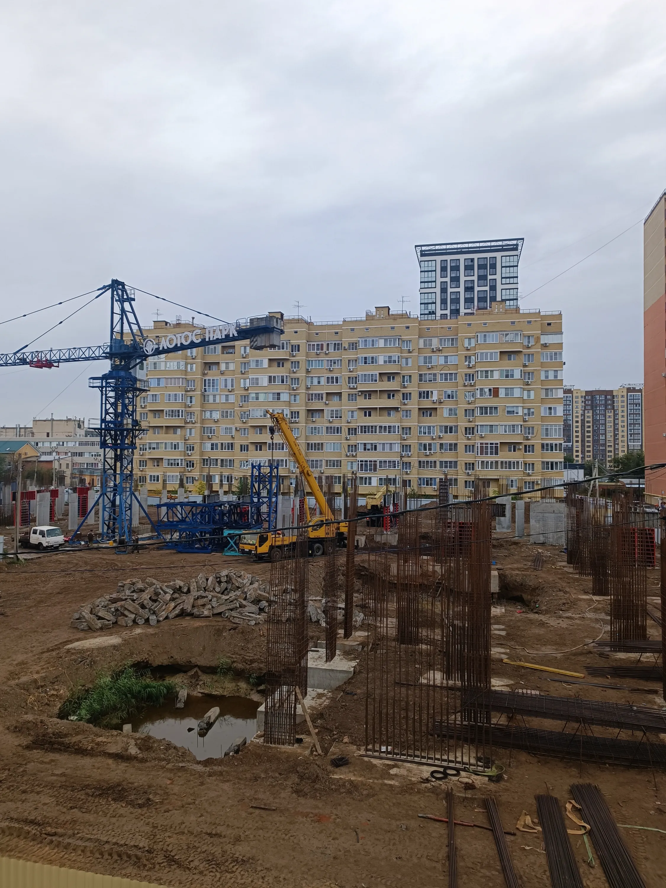 ЖК Клубный квартал "Лотос Парк" ход строительства