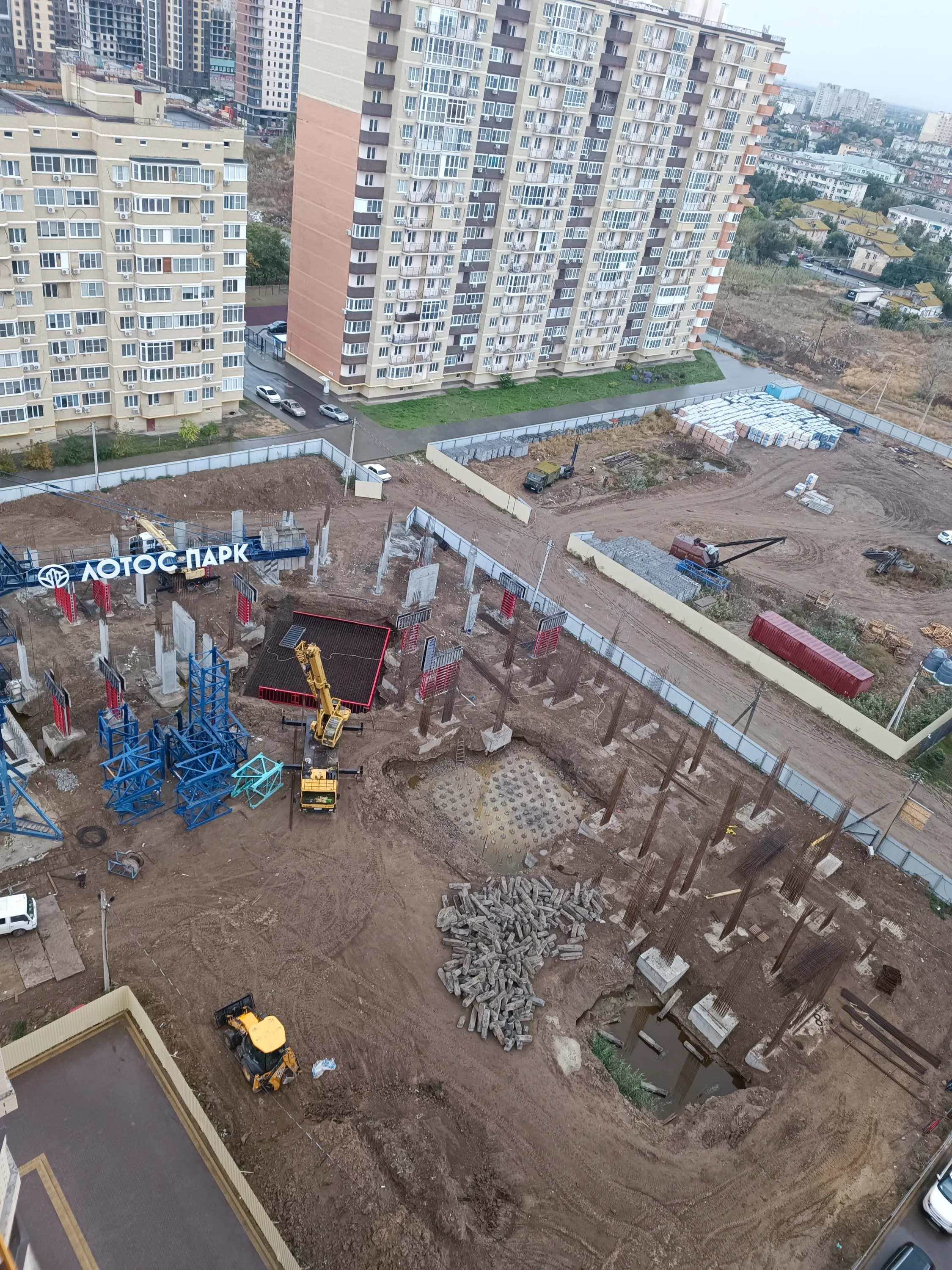 ЖК Клубный квартал "Лотос Парк" ход строительства