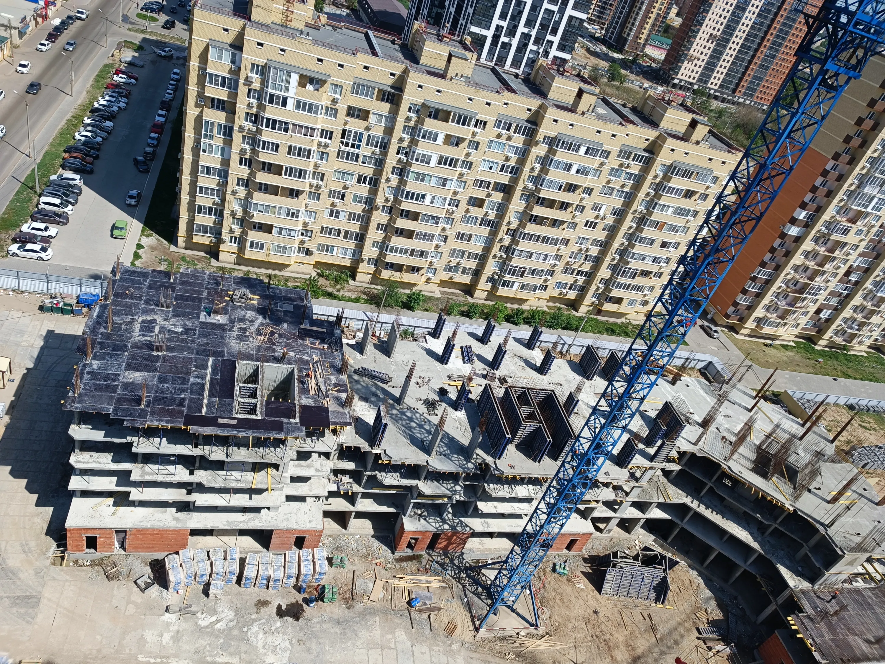 ЖК Клубный квартал "Лотос Парк" ход строительства