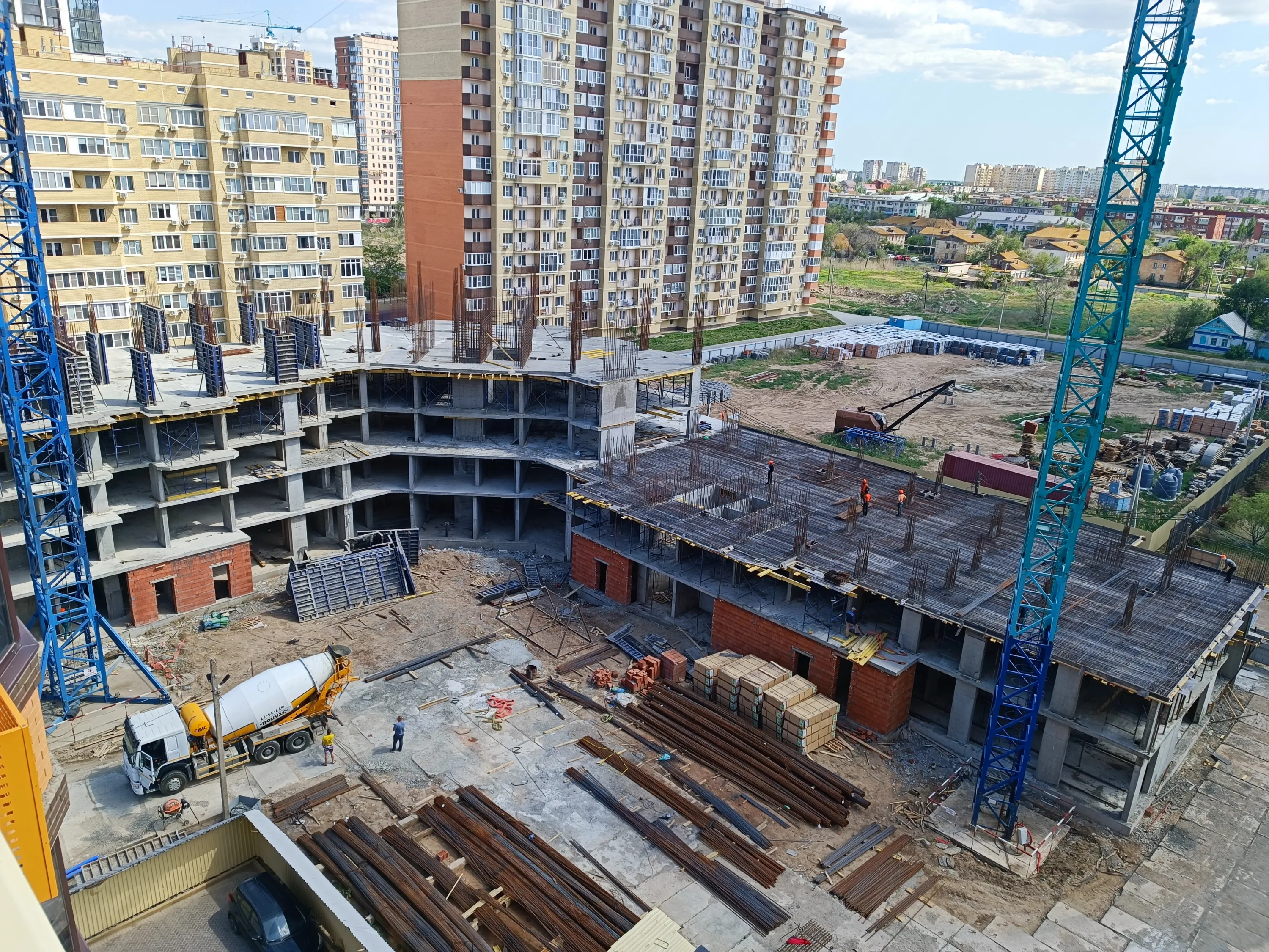 ЖК Клубный квартал "Лотос Парк" ход строительства