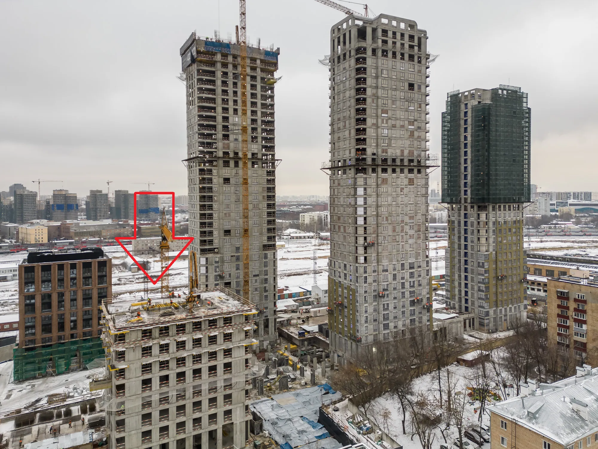 Фото ЖК Павелецкая Сити