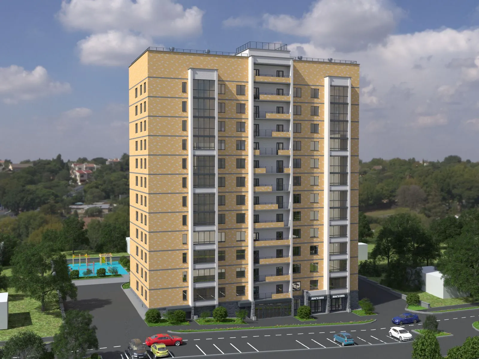 Фото квартиры в ЖК Дом по ул.Проезжая