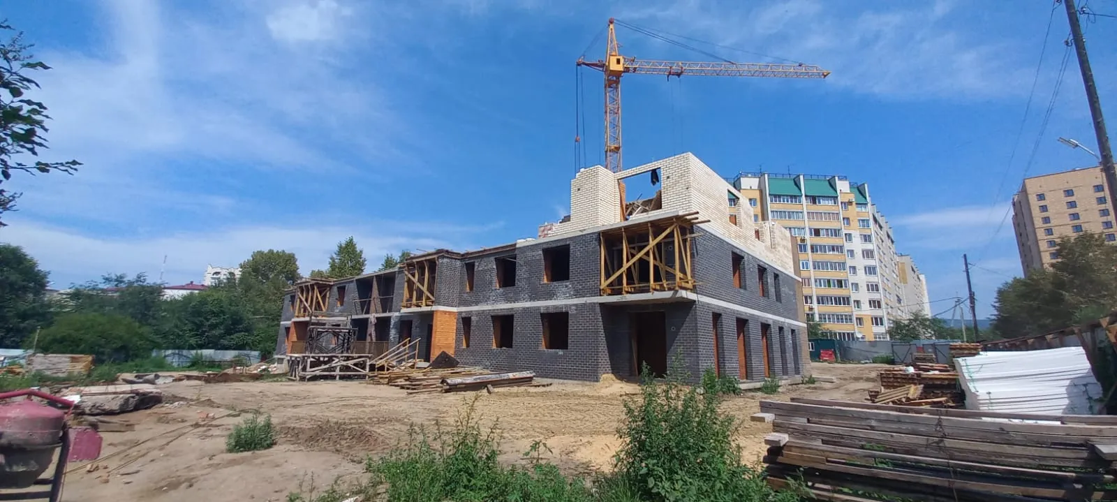 ЖК Дом по ул.Проезжая ход строительства