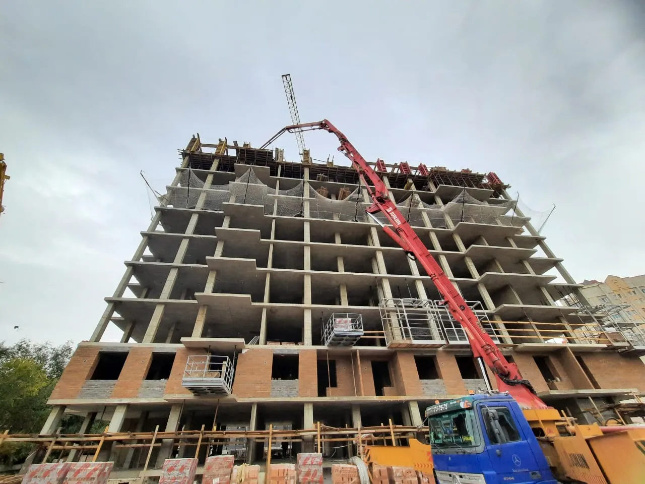 ЖК Дом по ул.Проезжая ход строительства