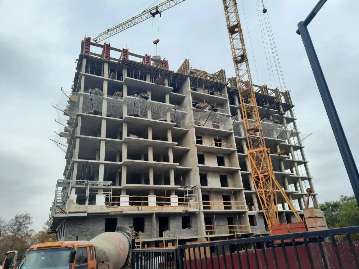 ЖК Дом по ул.Проезжая ход строительства