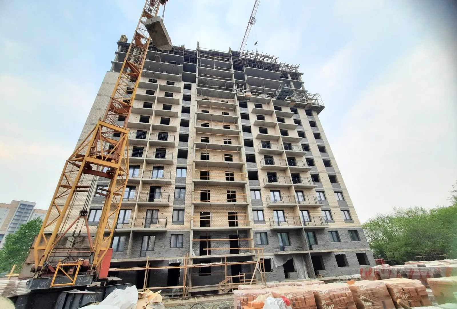 ЖК Дом по ул.Проезжая ход строительства