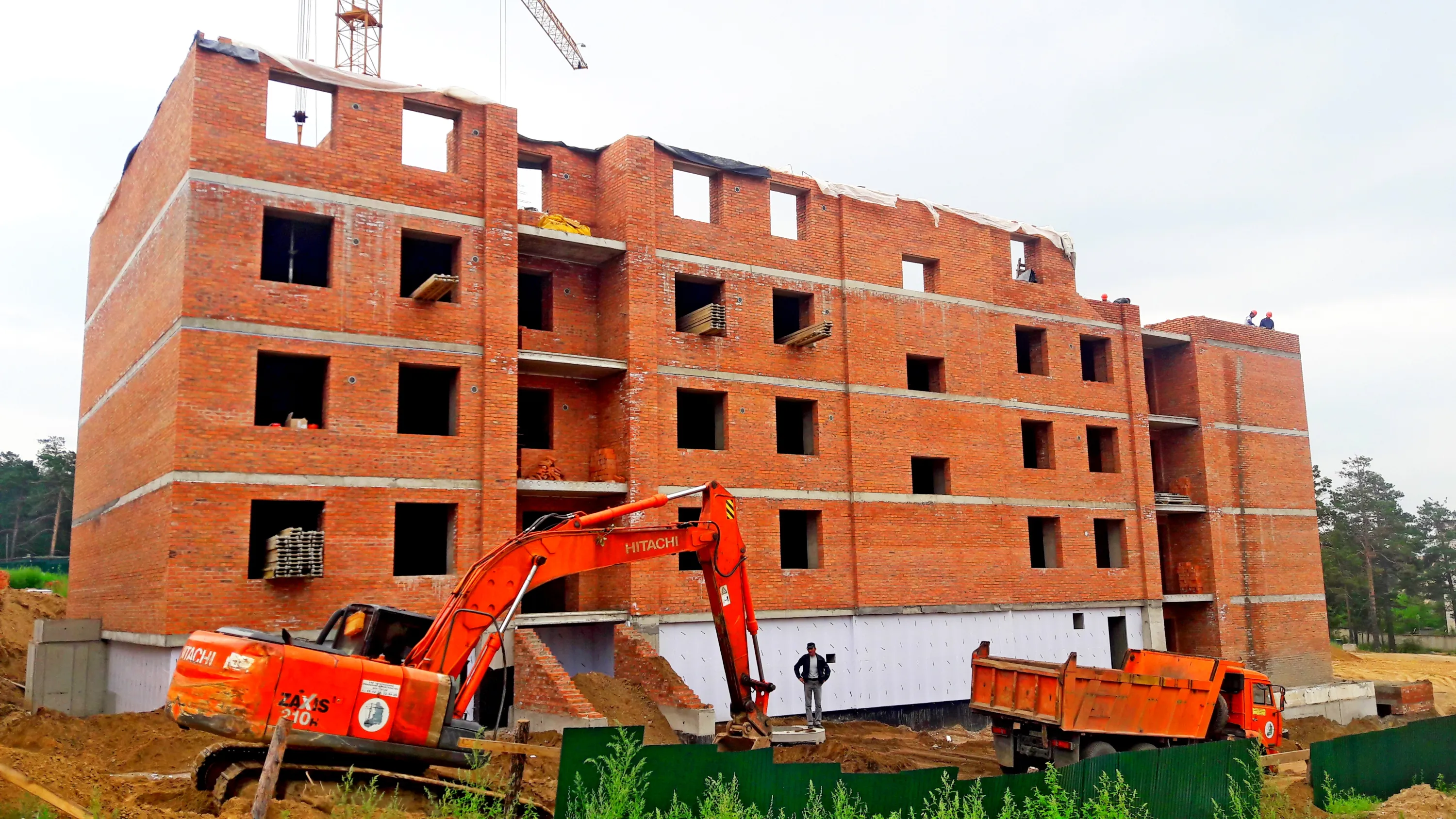 ЖК Дом по ул. Токмакова ход строительства