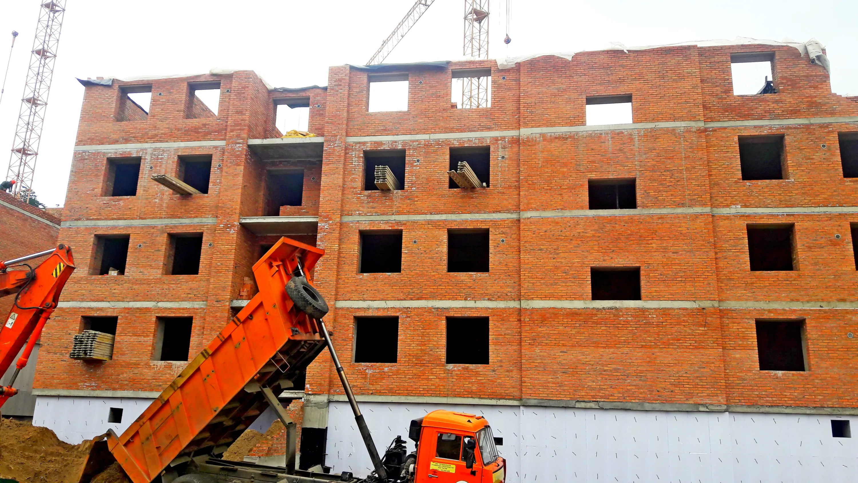 ЖК Дом по ул. Токмакова ход строительства