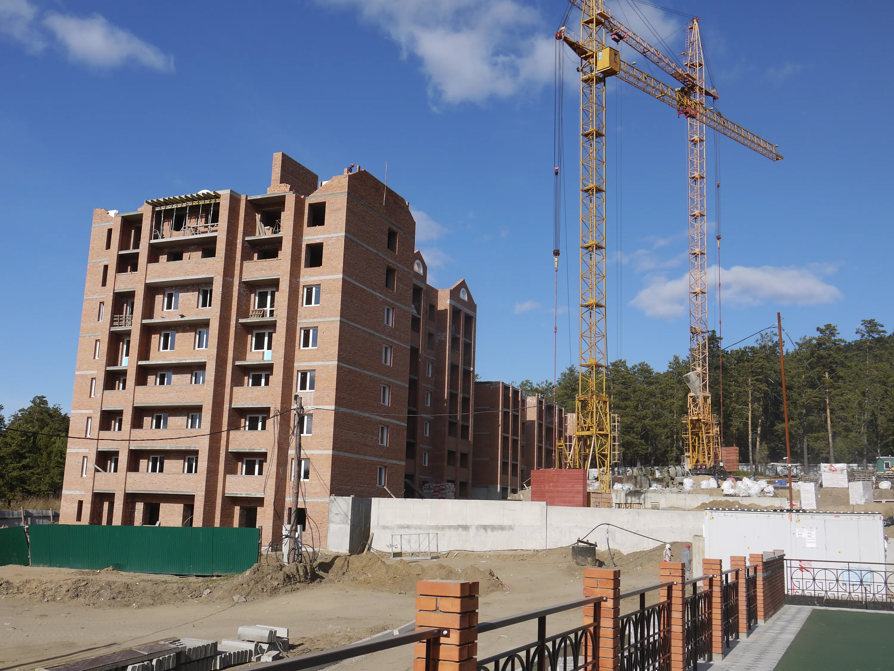 ЖК Дом по ул. Токмакова ход строительства