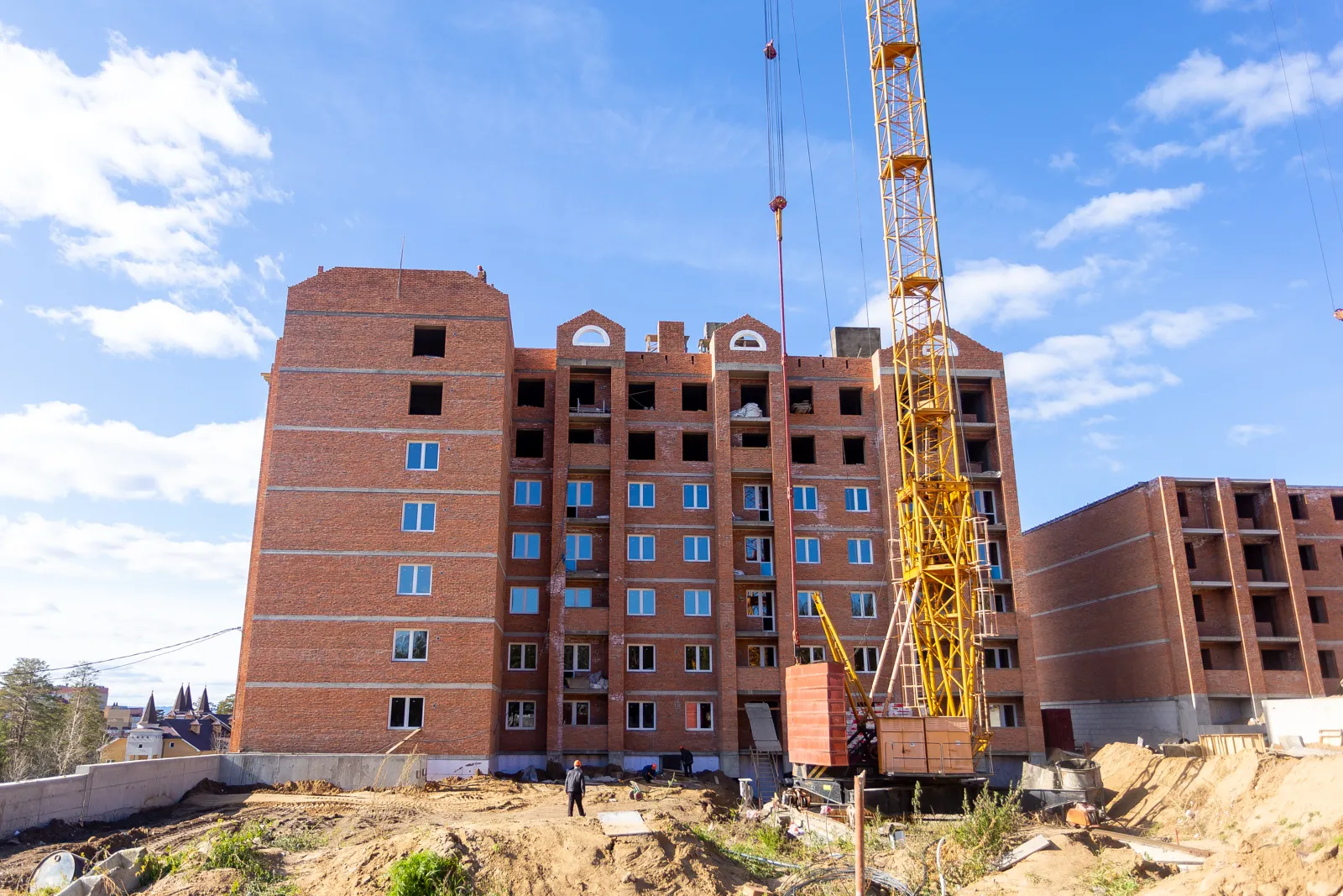 ЖК Дом по ул. Токмакова ход строительства