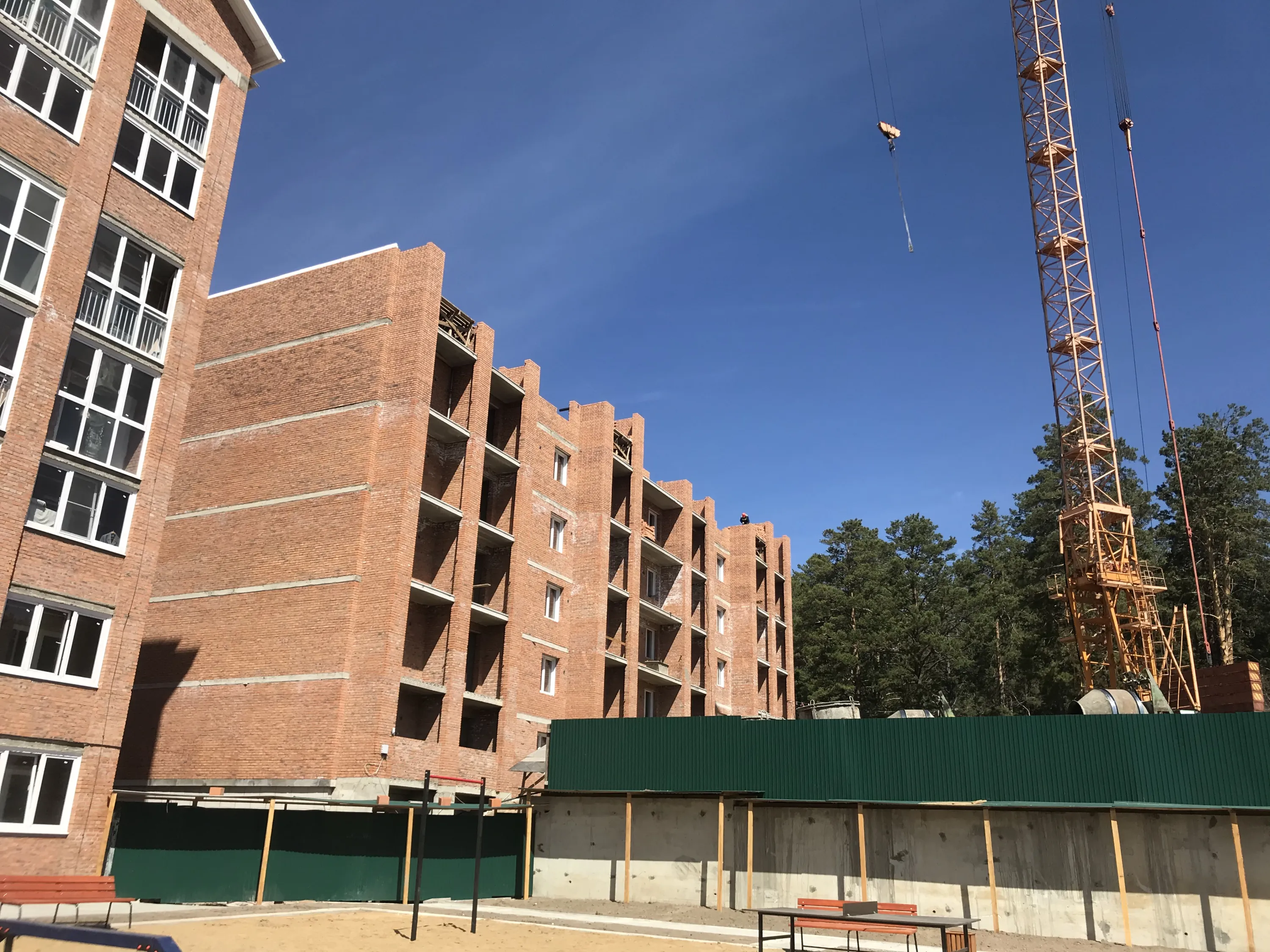 ЖК Дом по ул. Токмакова ход строительства