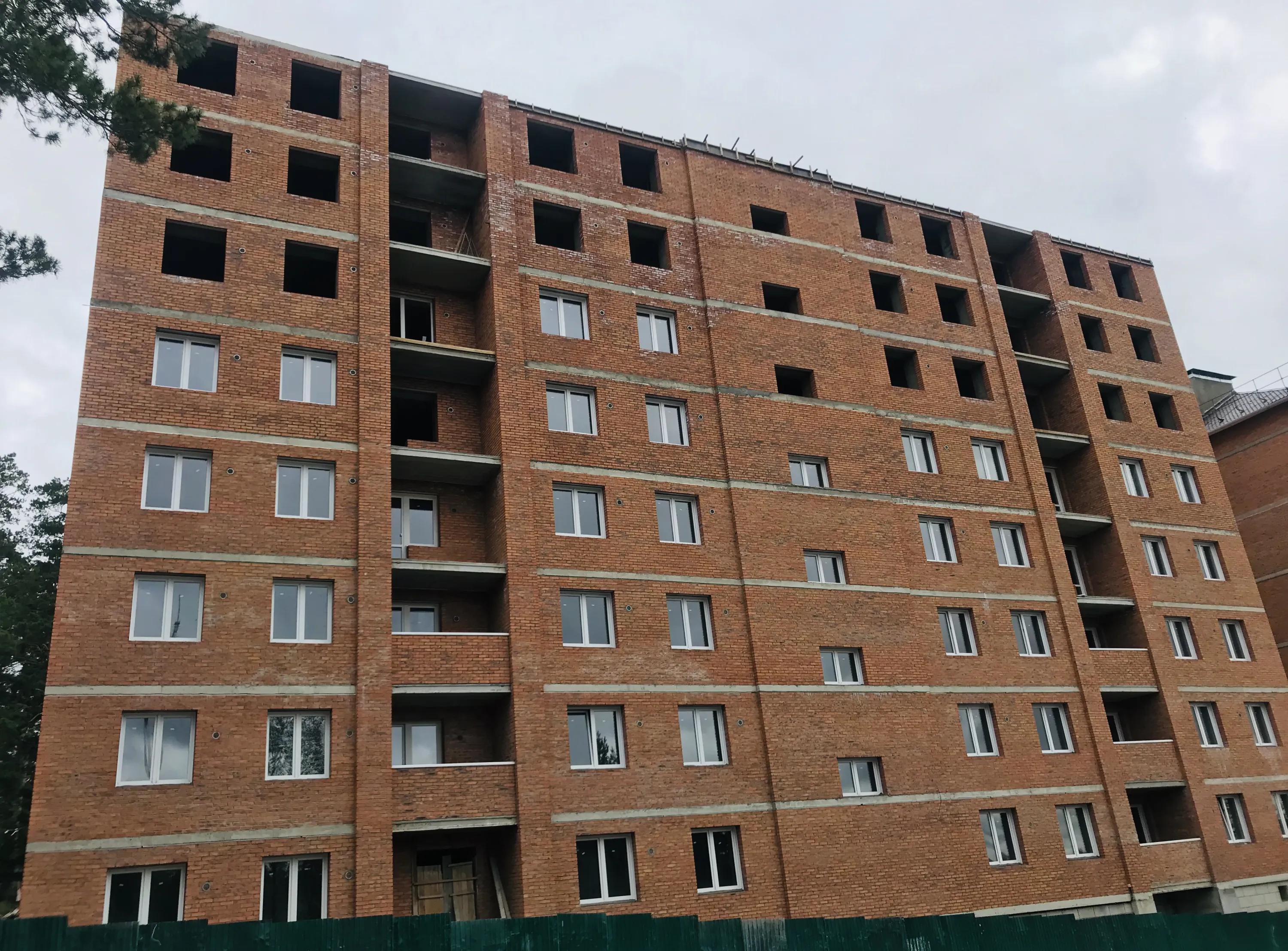 ЖК Дом по ул. Токмакова ход строительства