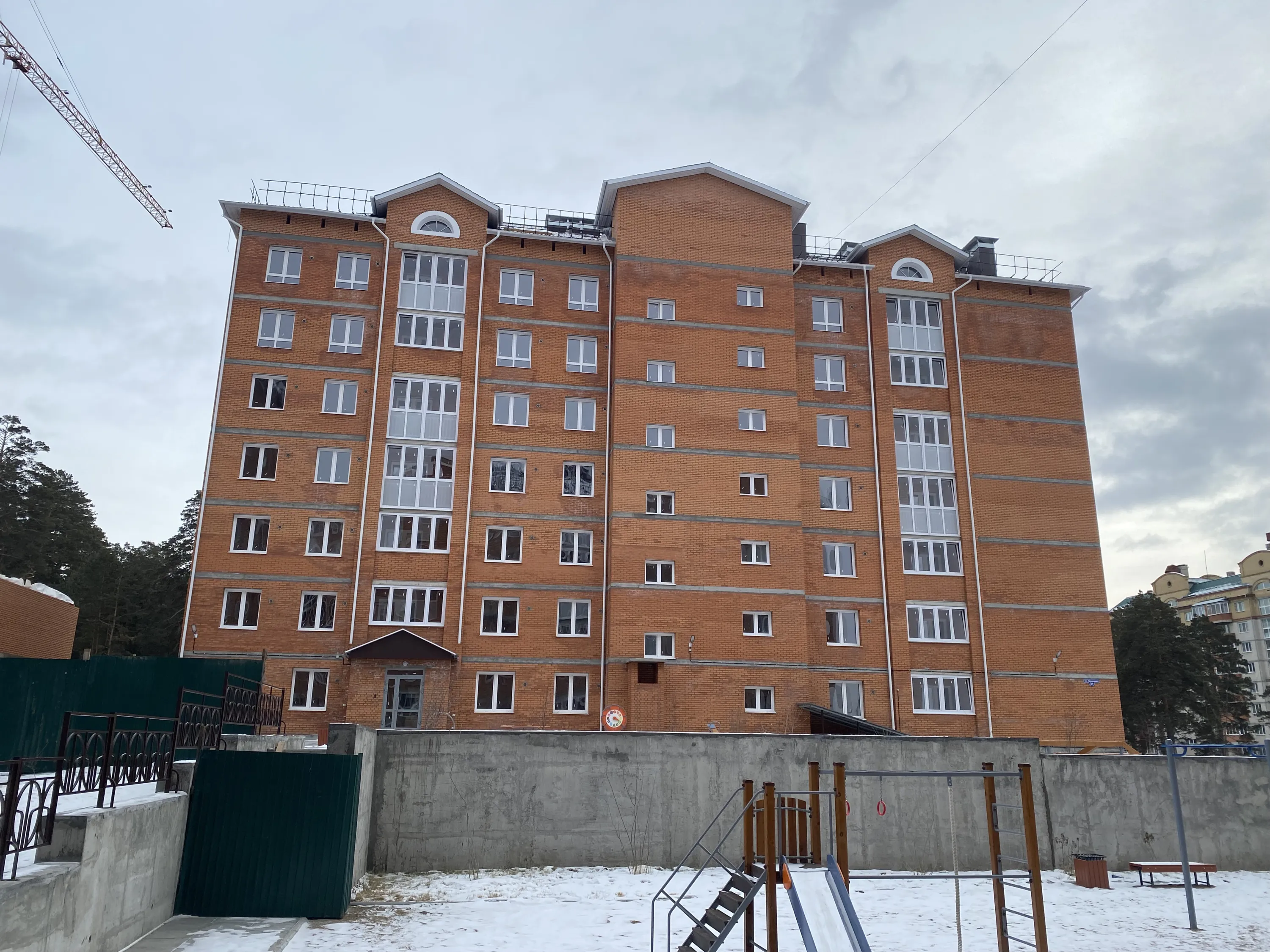 ЖК Дом по ул. Токмакова ход строительства