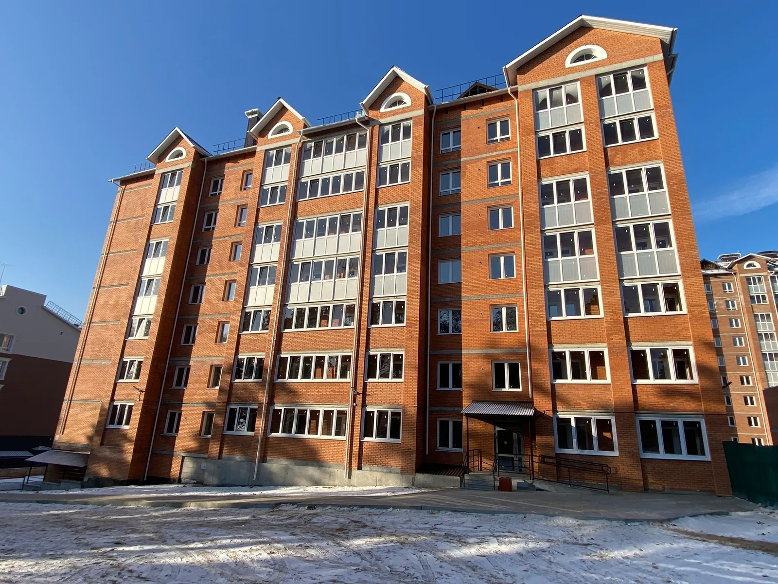 ЖК Дом по ул. Токмакова ход строительства