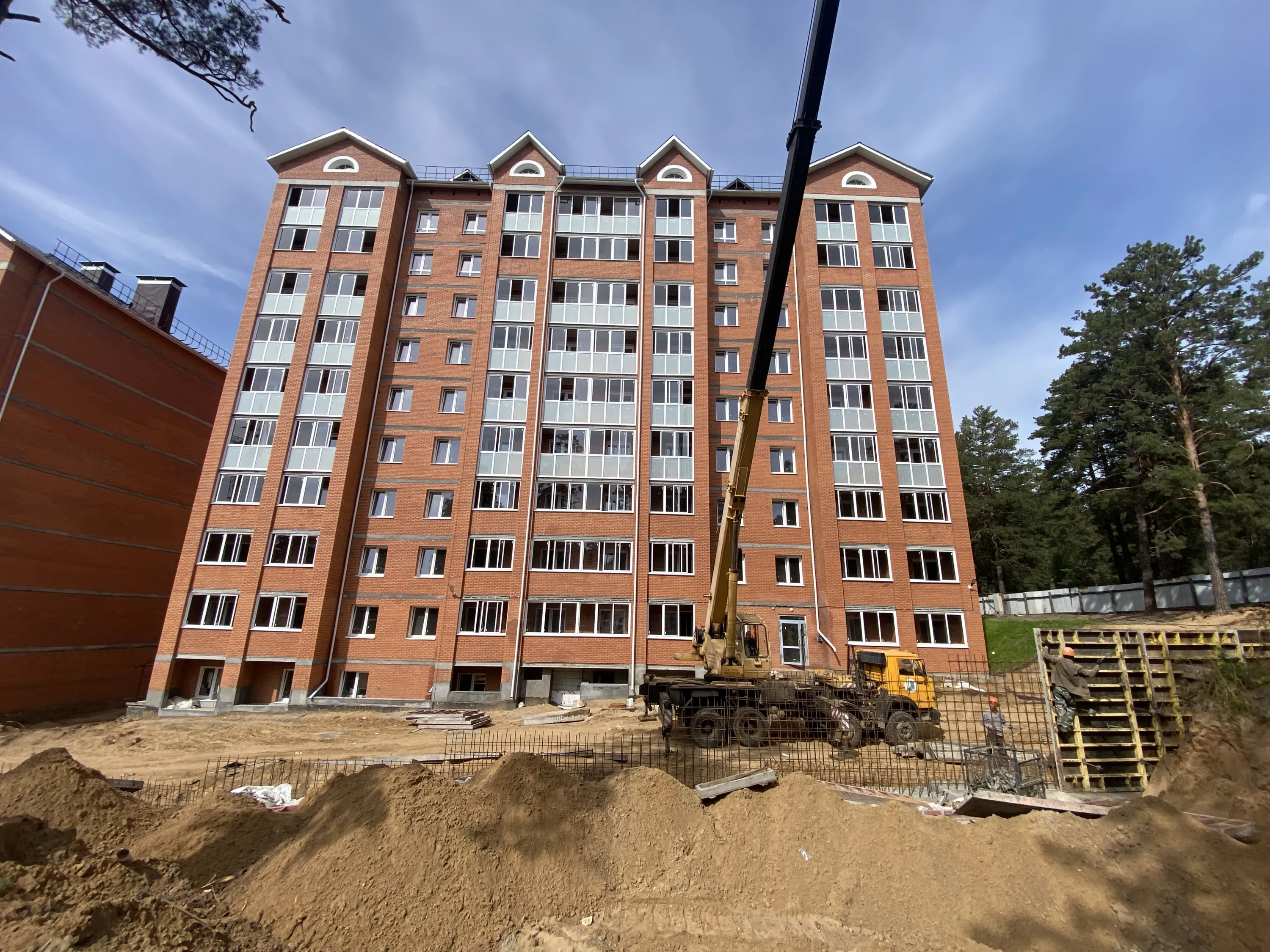 ЖК Дом по ул. Токмакова ход строительства