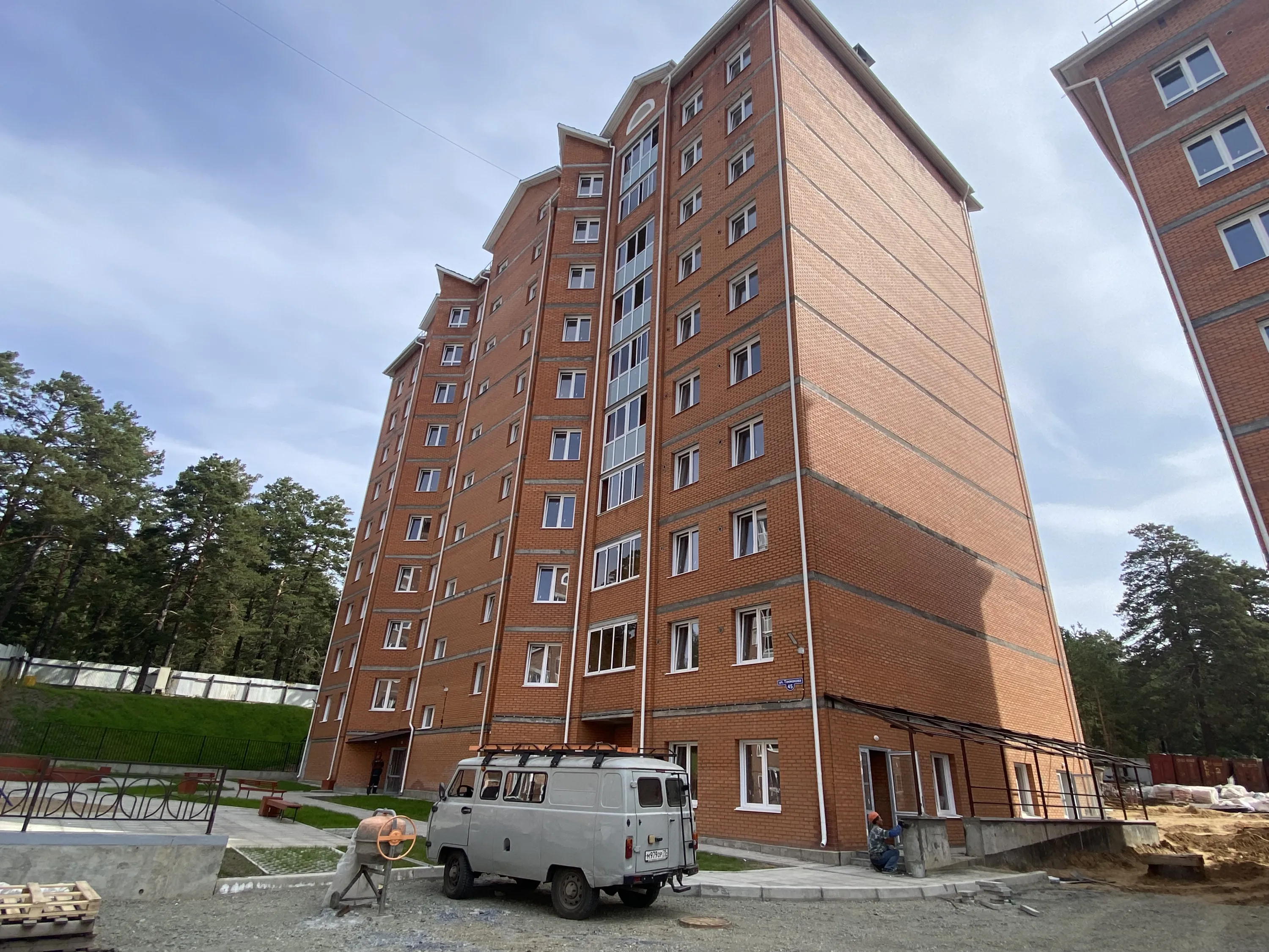 ЖК Дом по ул. Токмакова ход строительства