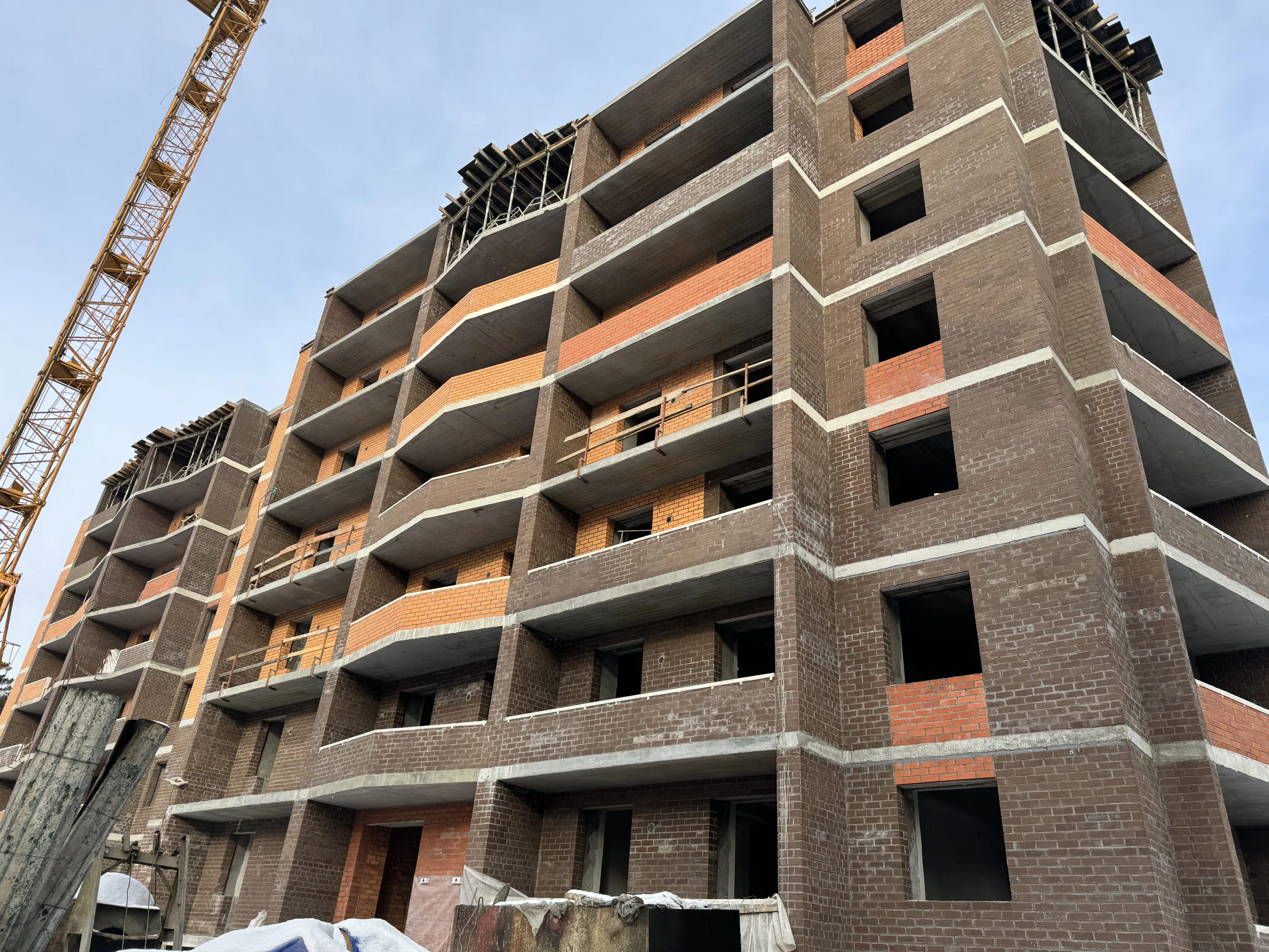 ЖК Дом по ул. Токмакова ход строительства