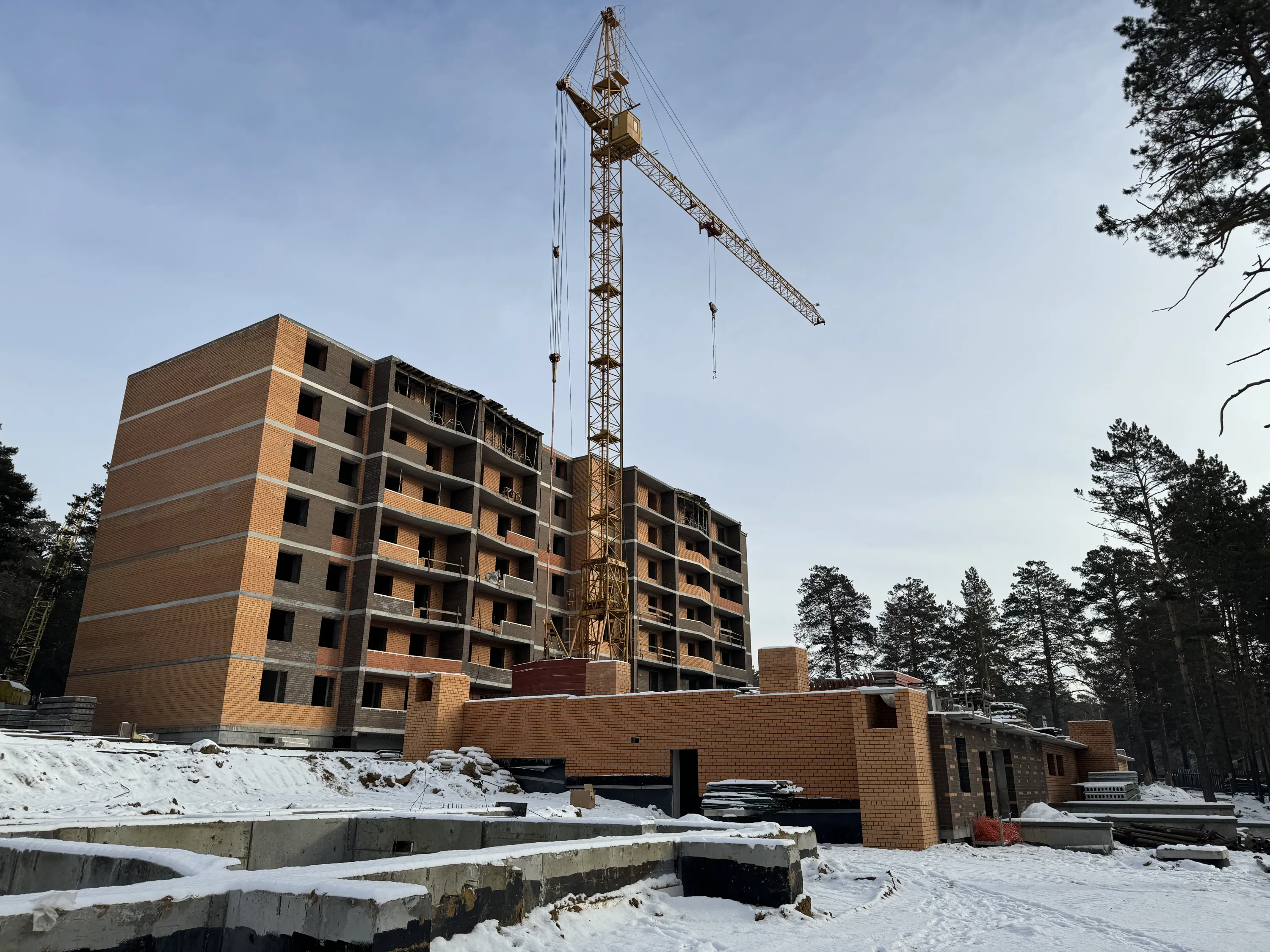 ЖК Дом по ул. Токмакова ход строительства