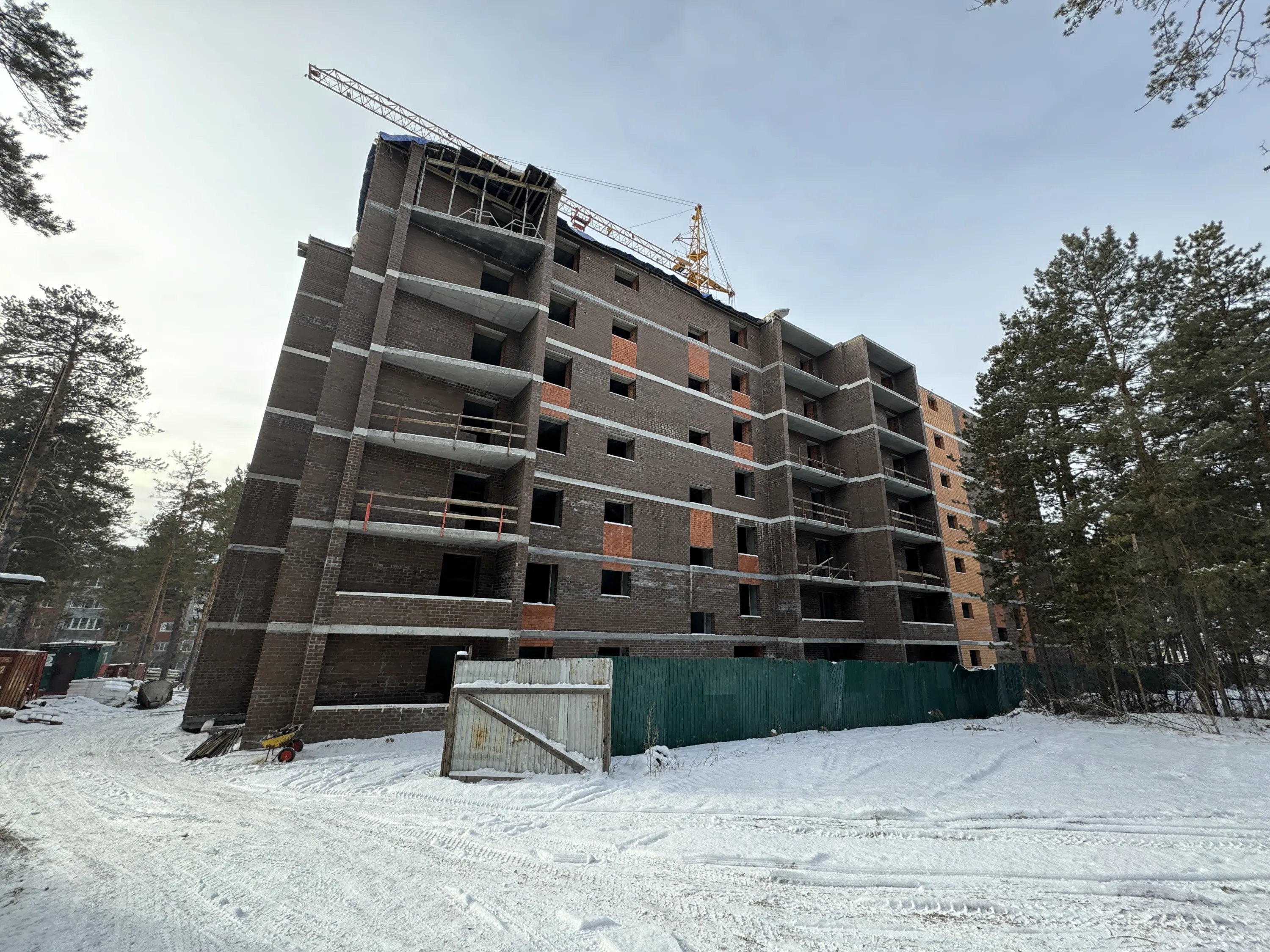 ЖК Дом по ул. Токмакова ход строительства