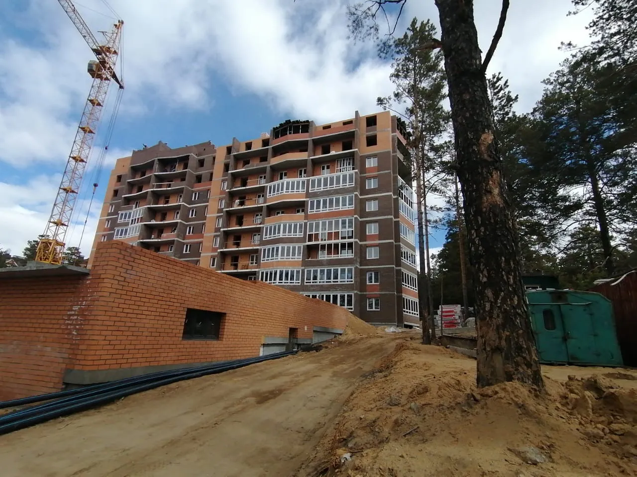 ЖК Дом по ул. Токмакова ход строительства