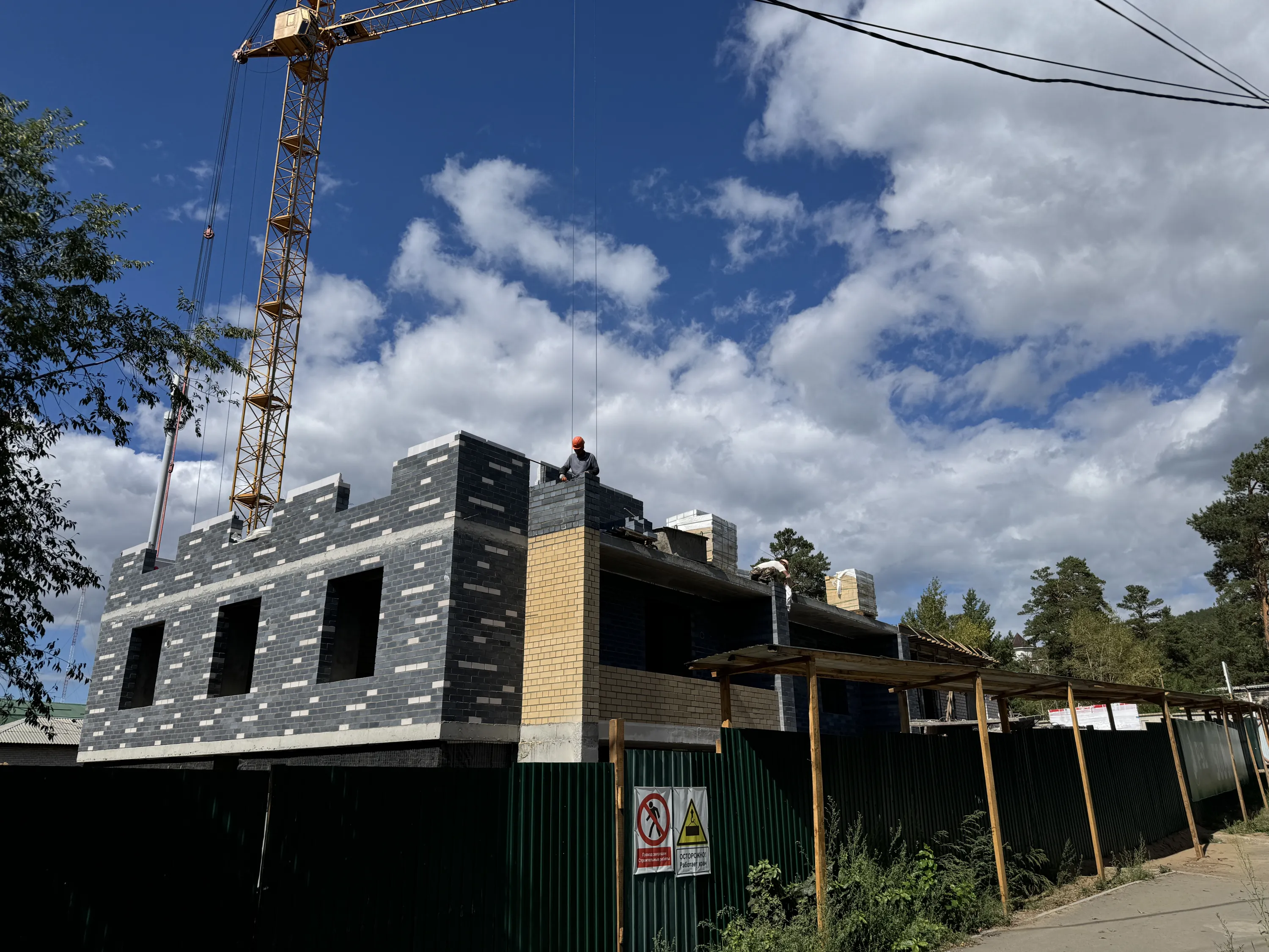 ЖК Дом по ул. Токмакова ход строительства