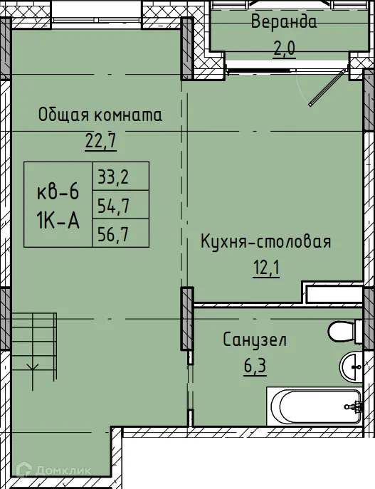 Фото квартиры в ЖК Микрорайон КЕНОН РИВЬЕРА ПАРК