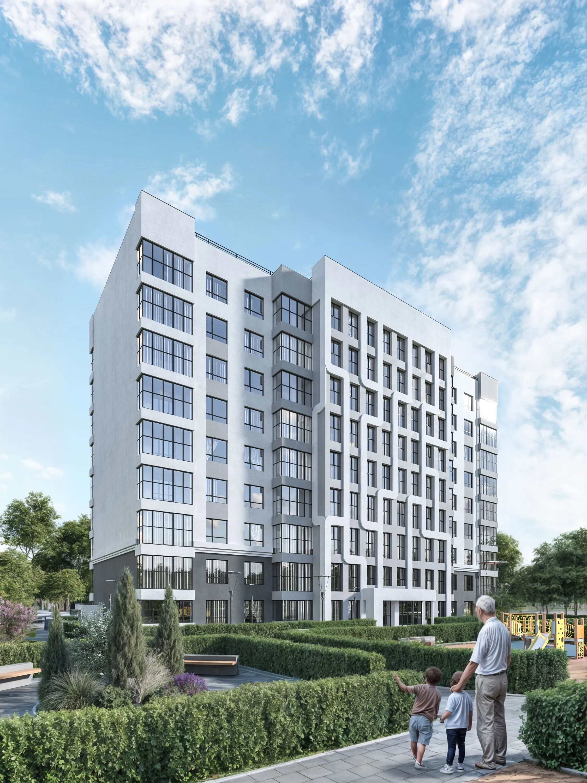 Планировка студии квартиры 34 м² в ЖК Ривер Парк, г. Рязань — фото 7