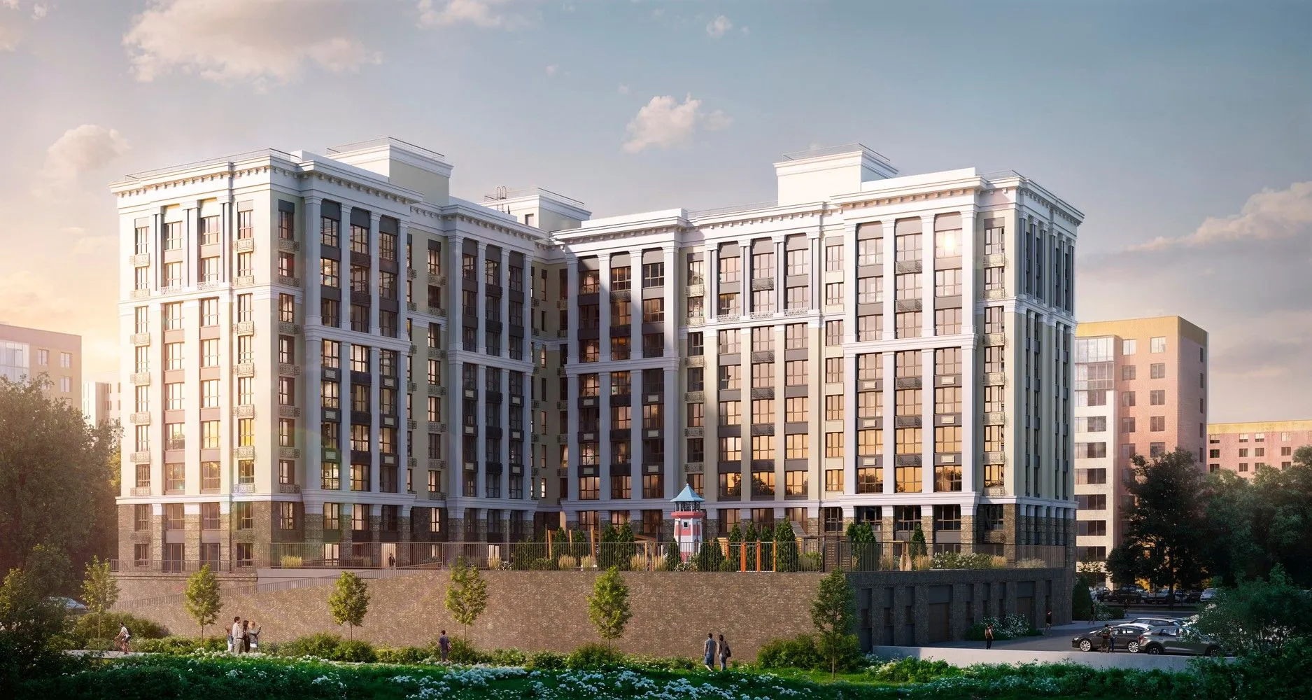 Планировка 1-комнатной квартиры 41.2 м² в ЖК «Медиана», г. Рязань — фото 2
