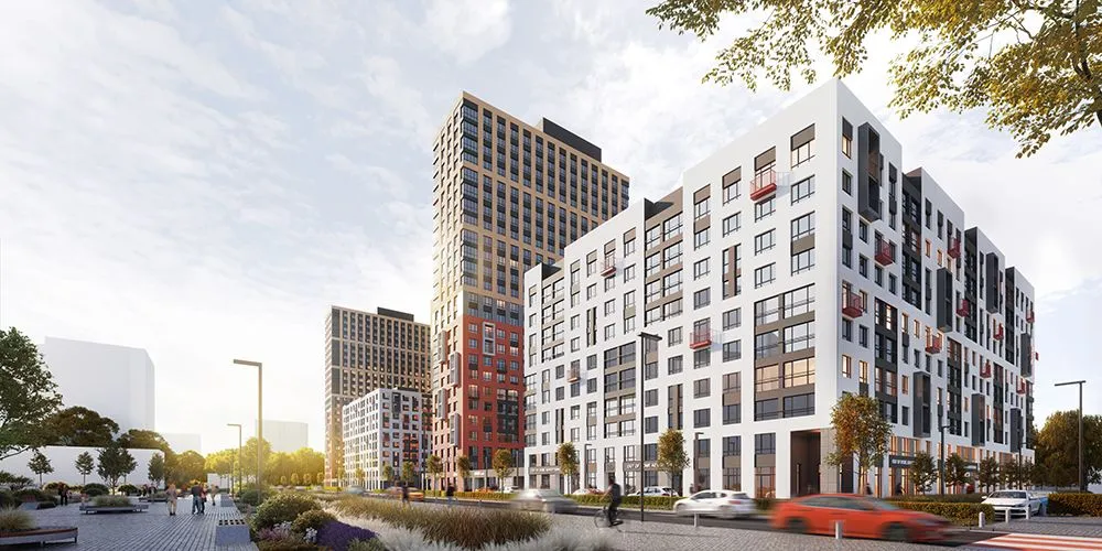 Планировка 1-комнатной квартиры 37.5 м² в ЖК Аура, г. Рязань — фото 2