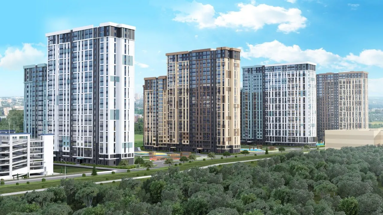 Планировка 1-комнатной квартиры 51.32 м² в ЖК Смарт Квартал ЦЕНТРАЛЬНЫЙ, г. Рязань — фото 33