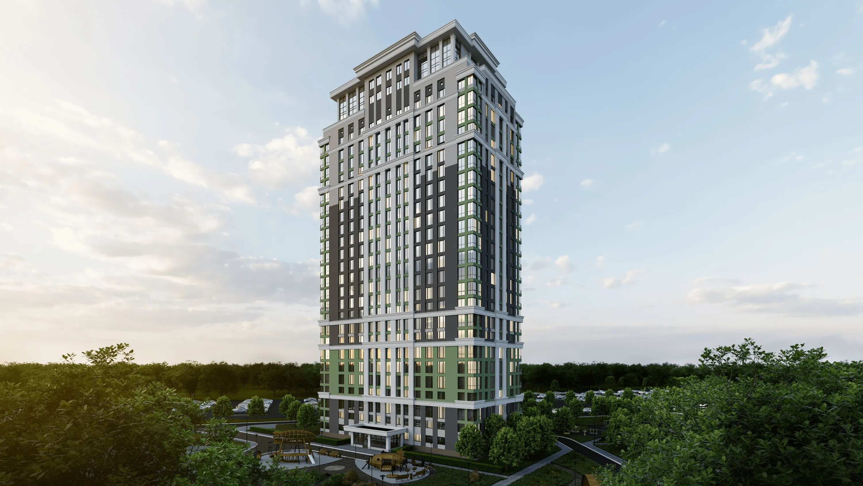 Планировка 1-комнатной квартиры 40.15 м² в ЖК "Северный", г. Рязань — фото 16