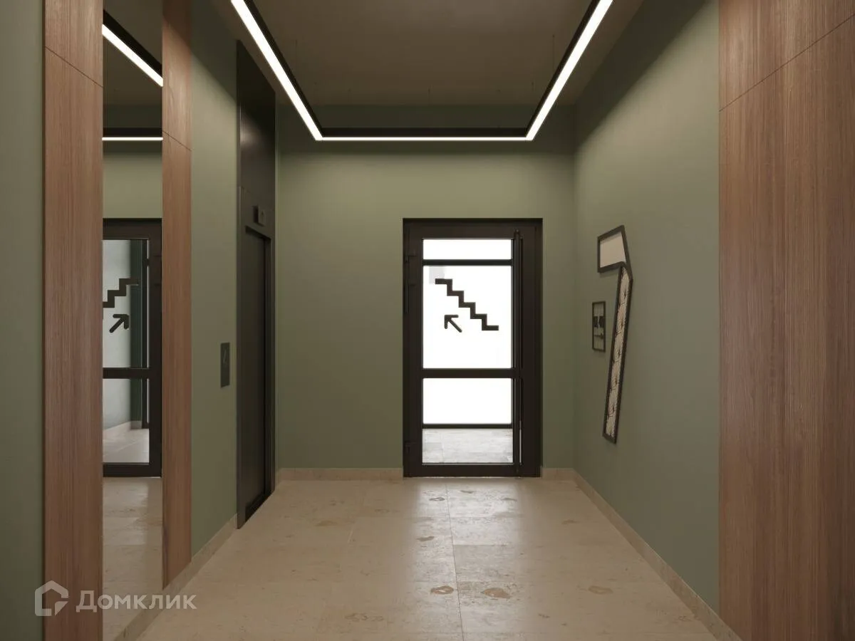 Планировка 1-комнатной квартиры 21.47 м² в ЖК "Северный", г. Рязань — фото 10