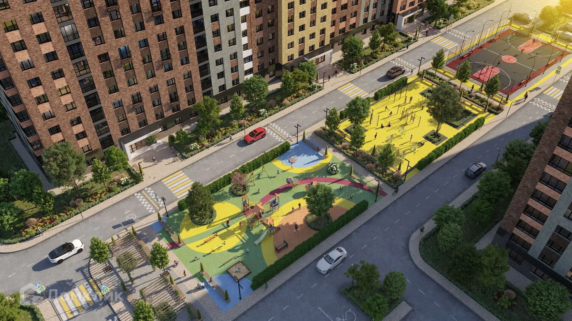 Планировка 1-комнатной квартиры 41.25 м² в ЖК "Бирюзова Парк", г. Рязань — фото 13