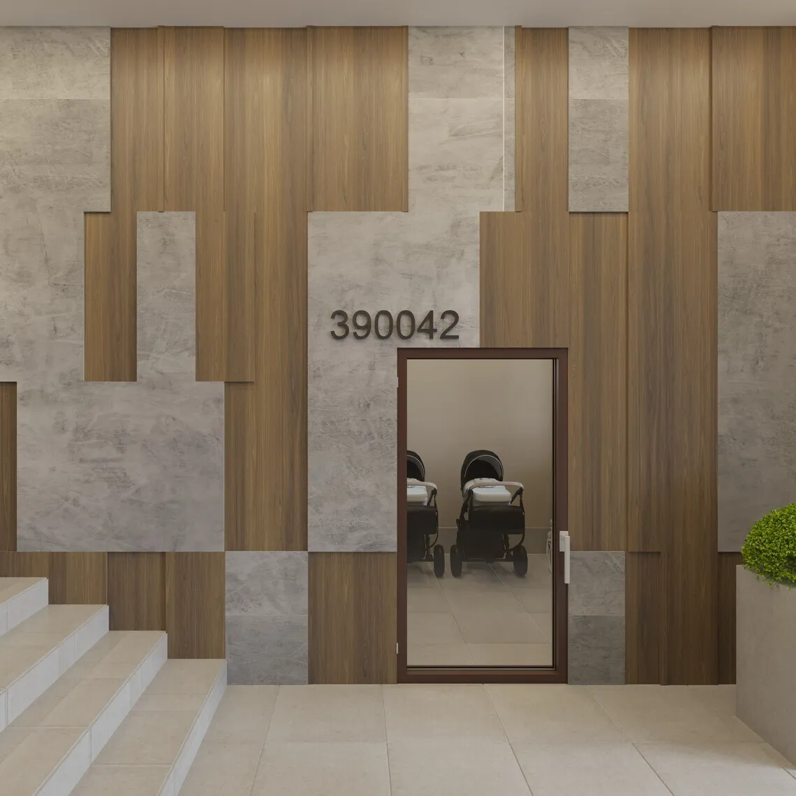 Планировка 3-комнатной квартиры 93.45 м² в ЖК "Бирюзова Парк", г. Рязань — фото 13
