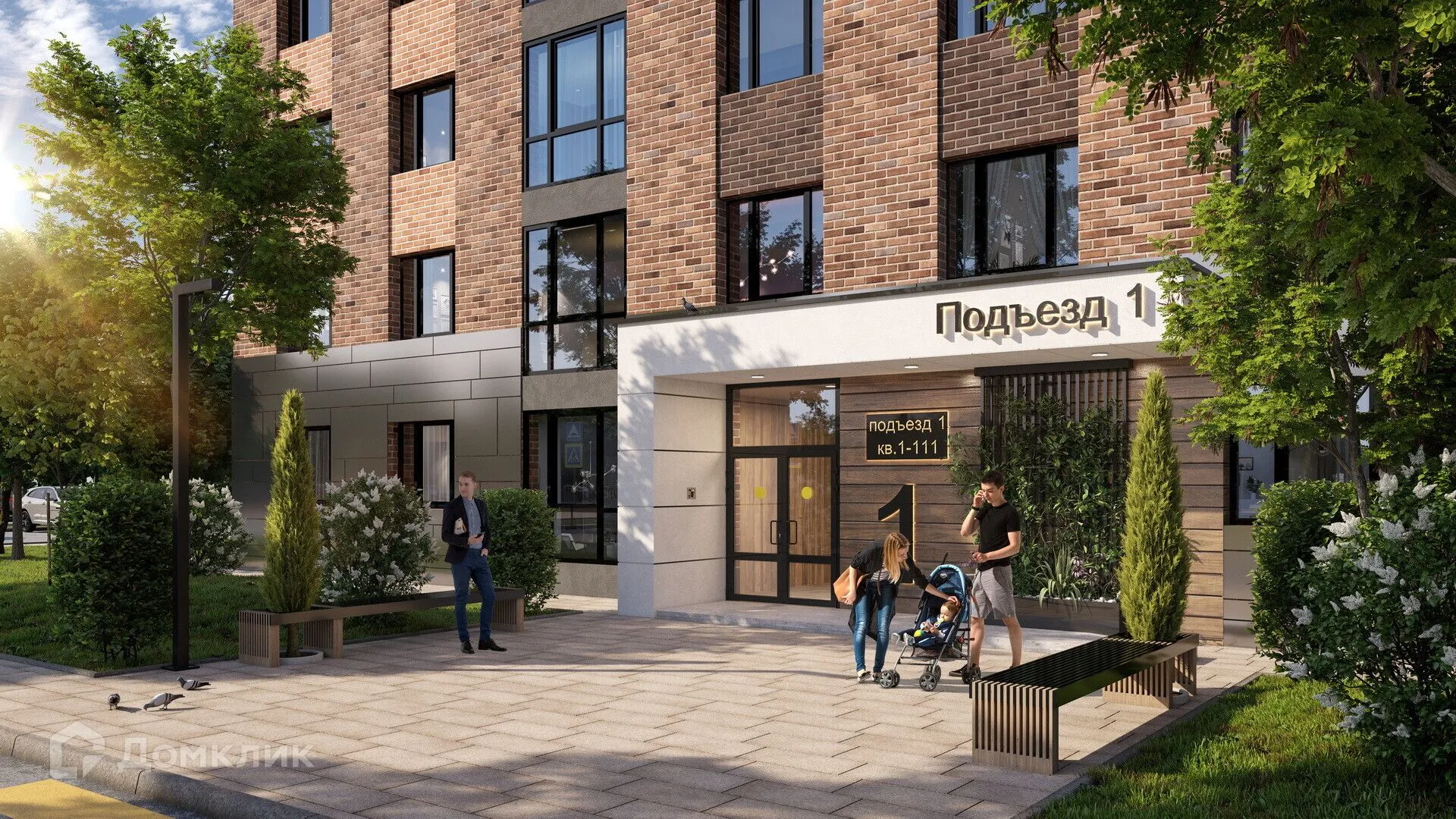 Планировка 1-комнатной квартиры 34.3 м² в ЖК "Бирюзова Парк", г. Рязань — фото 38