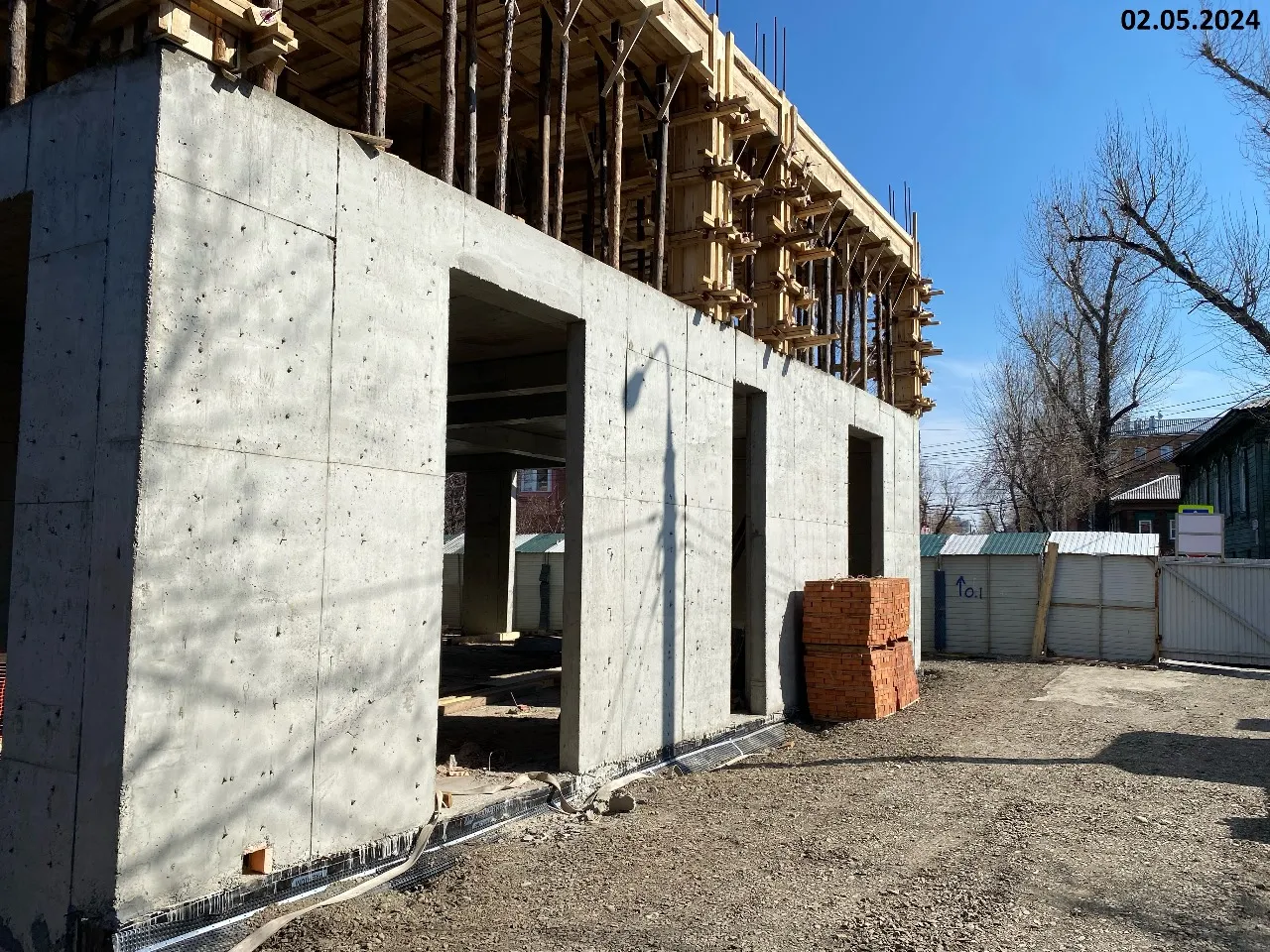 ЖК на ул. Грязнова ход строительства